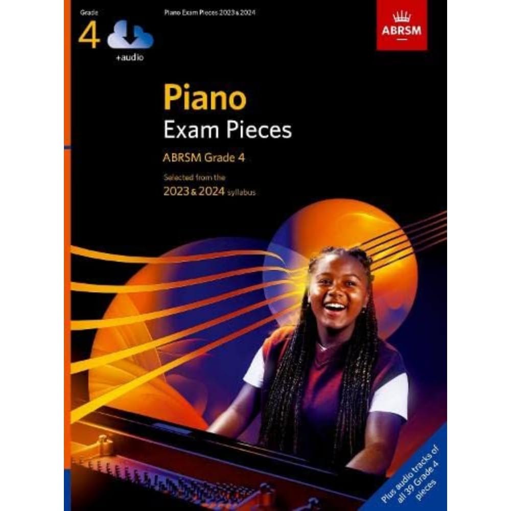 Piano Exam Pieces 2023 & 2024, ABRSM Grade 4, with audio Sheet Music