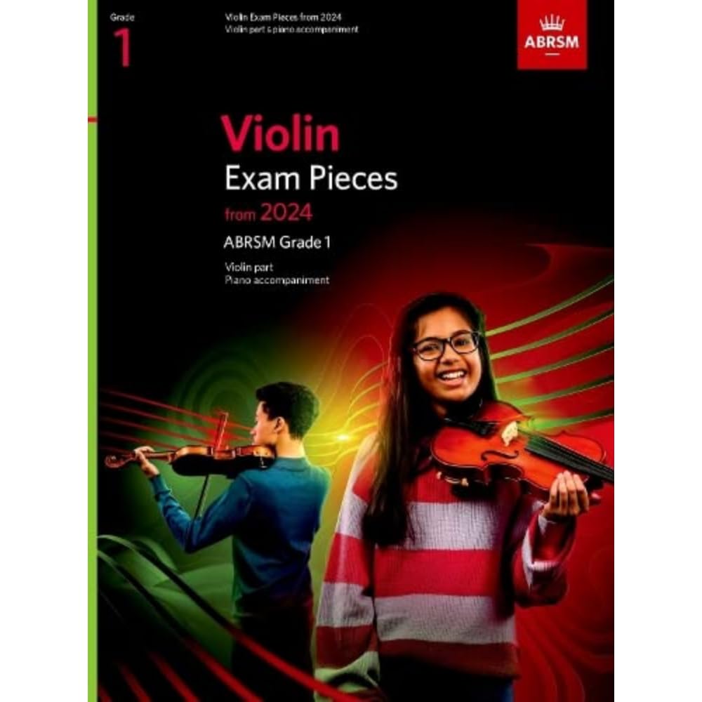 Violin Exam Pieces from 2024, ABRSM Grade 1, Violin Part & Piano Accompaniment book