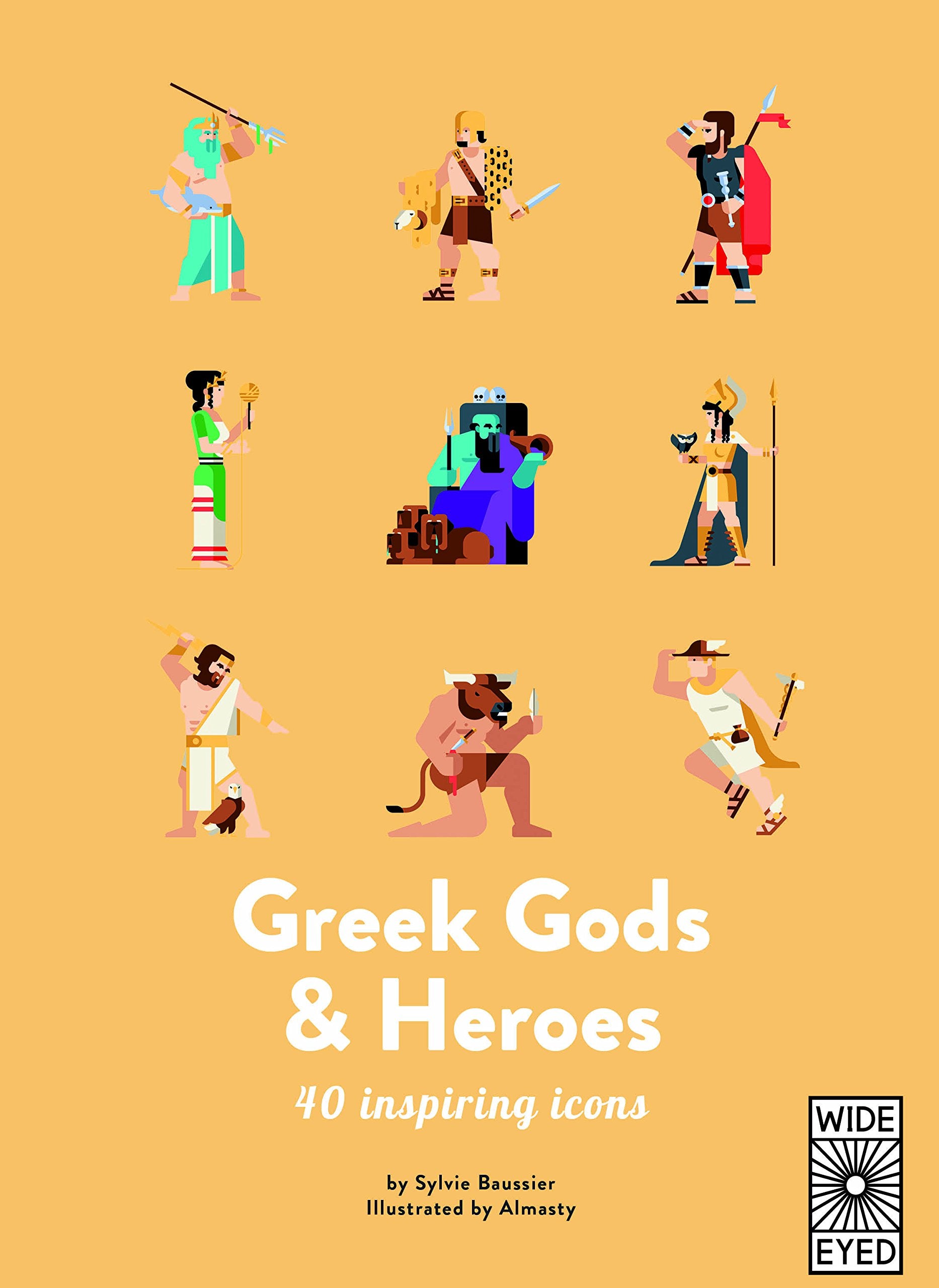 40 Inspiring Icons: Greek Gods and Heroes Non-fiction