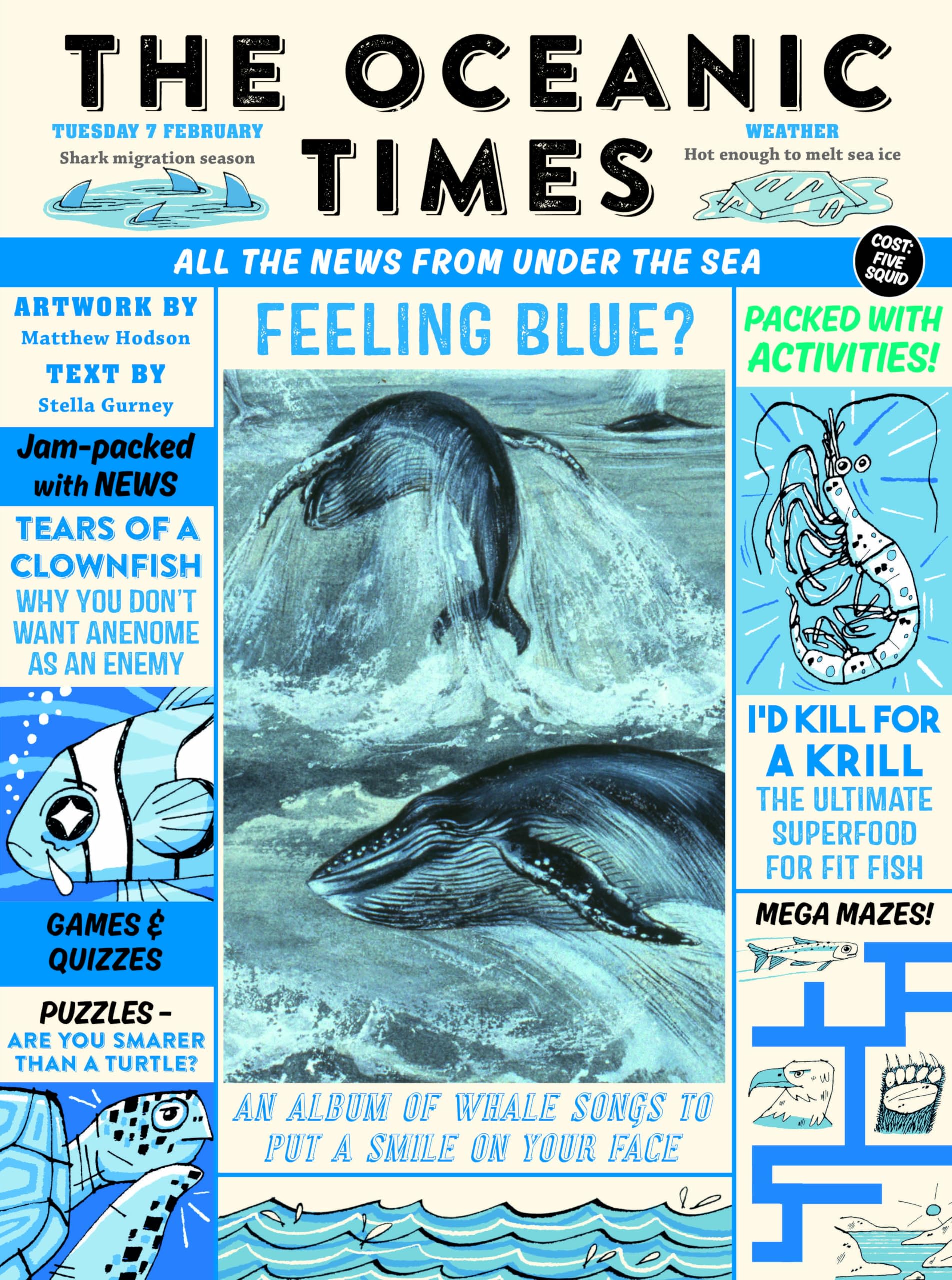 The Oceanic Times: All the News from Under the Sea (Natural History Museum) Tiptoi & Games