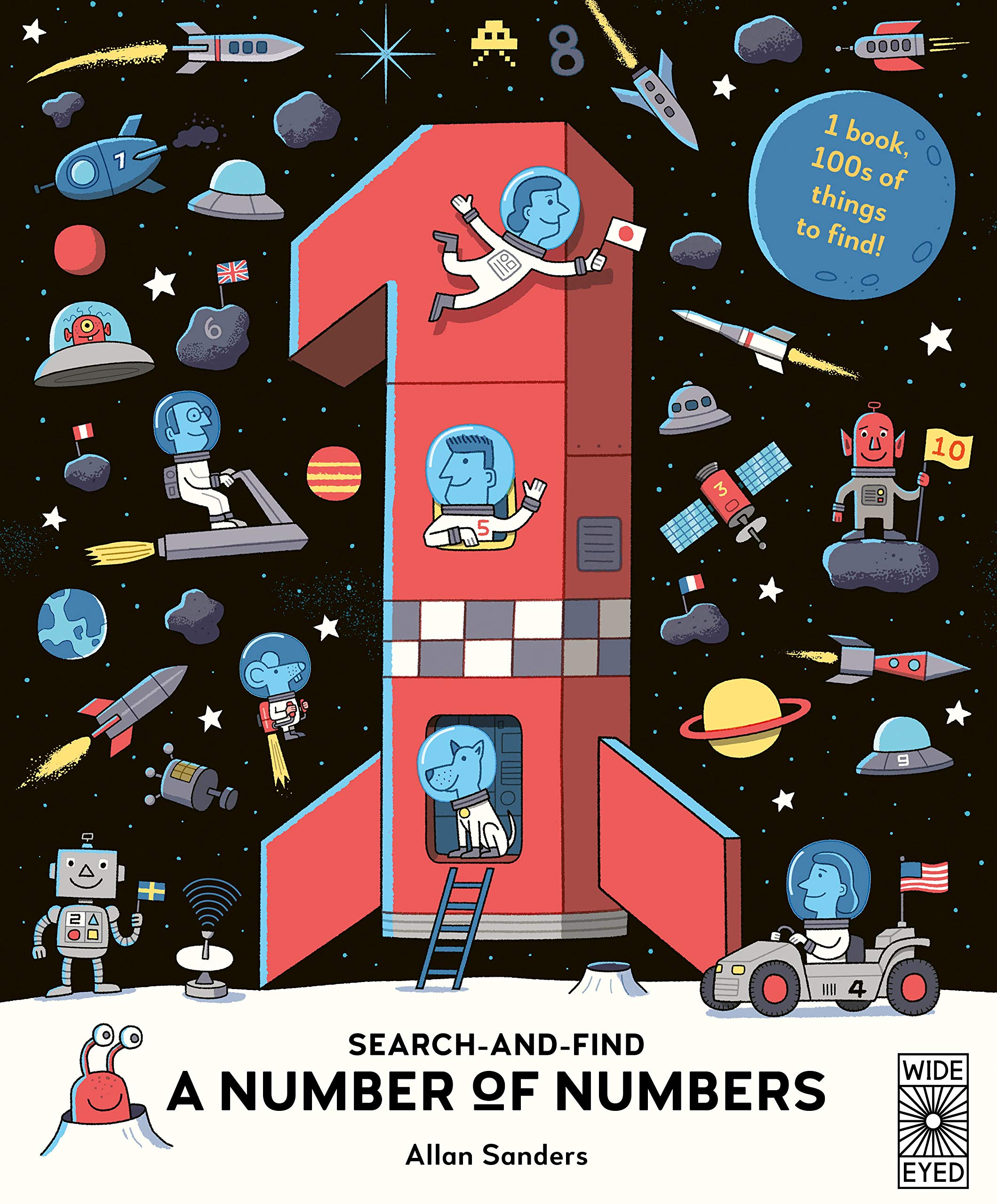 Wood, A: Search and Find A Number of Numbers Non-fiction