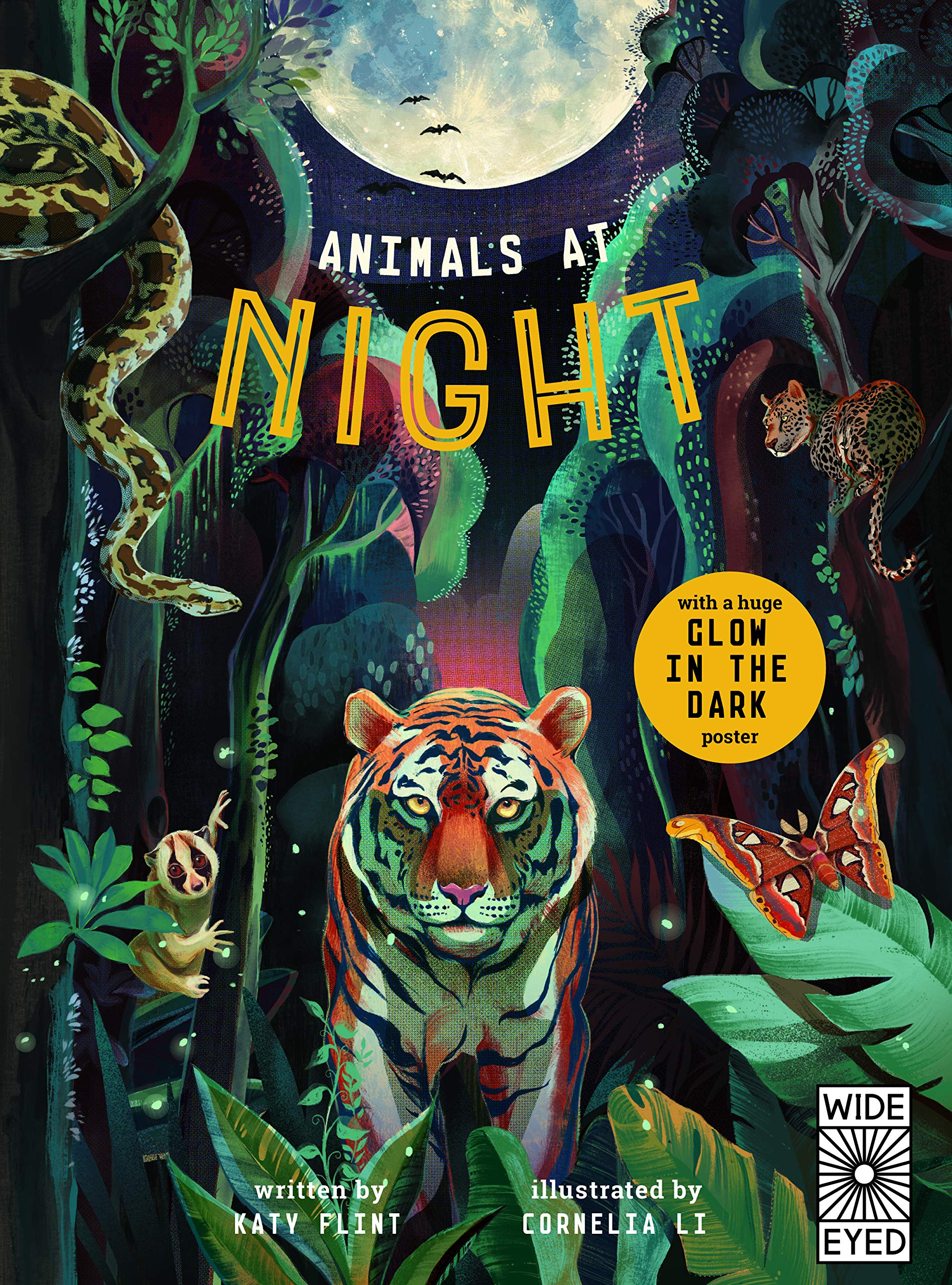 Animals at Night: 1 (Glow in the Dark) Tiptoi & Games