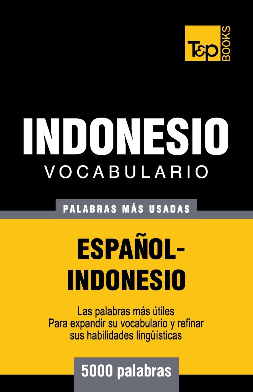 Vocabulario español-indonesio - 5000 palabras más usadas Social Sciences
