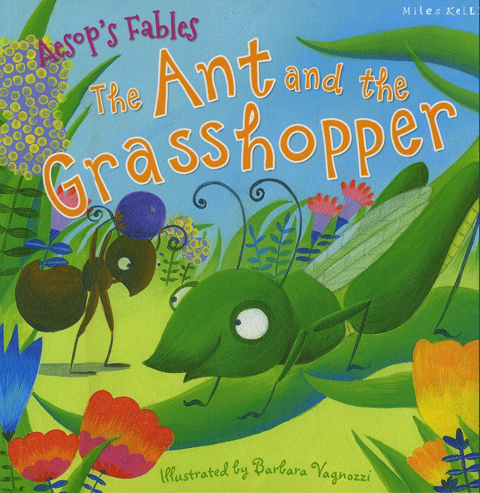 Aesop's Fables the Ant and the Grasshopper Fairy Tales & Legends