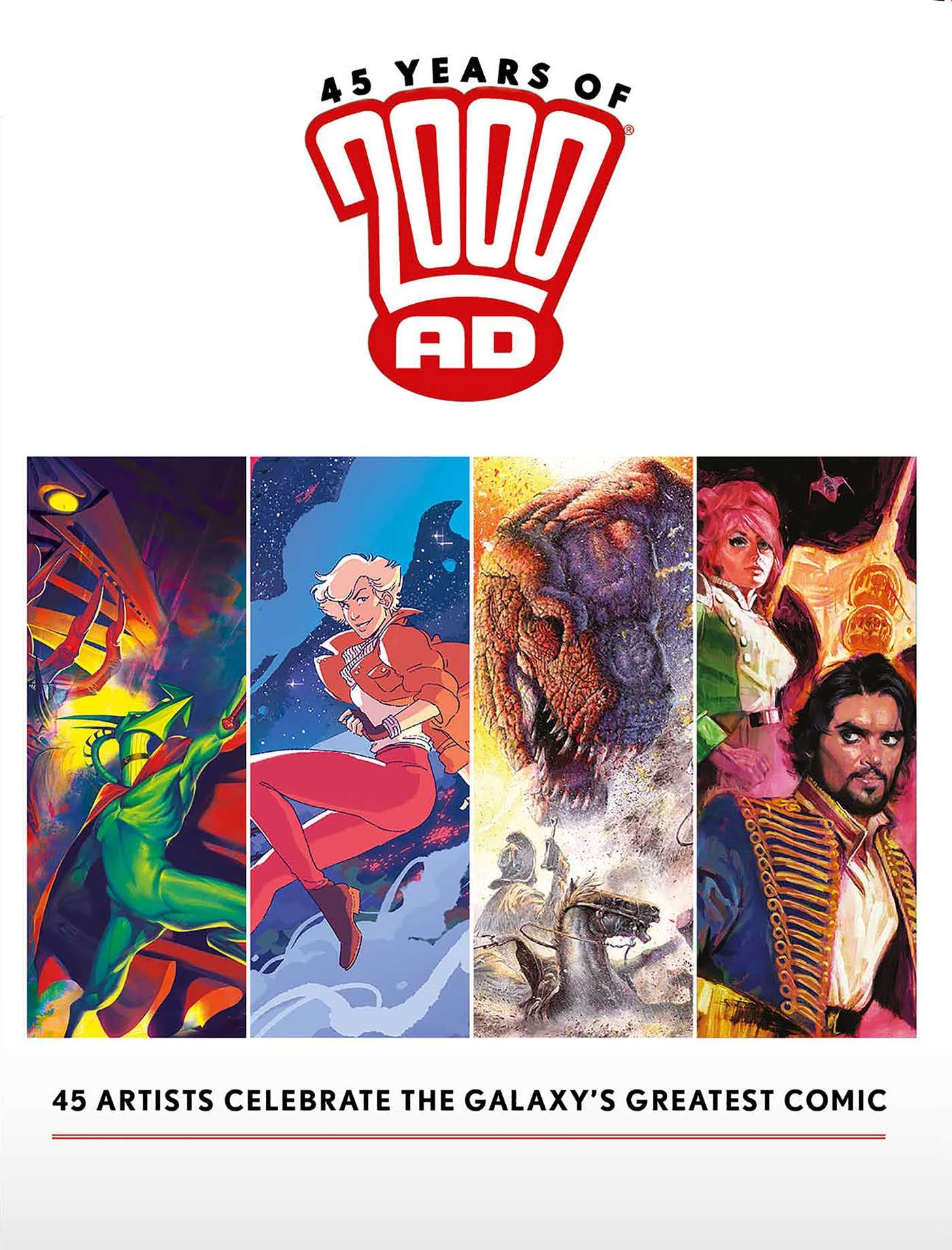 45 Years of 2000 AD: Anniversary Art Book Manga