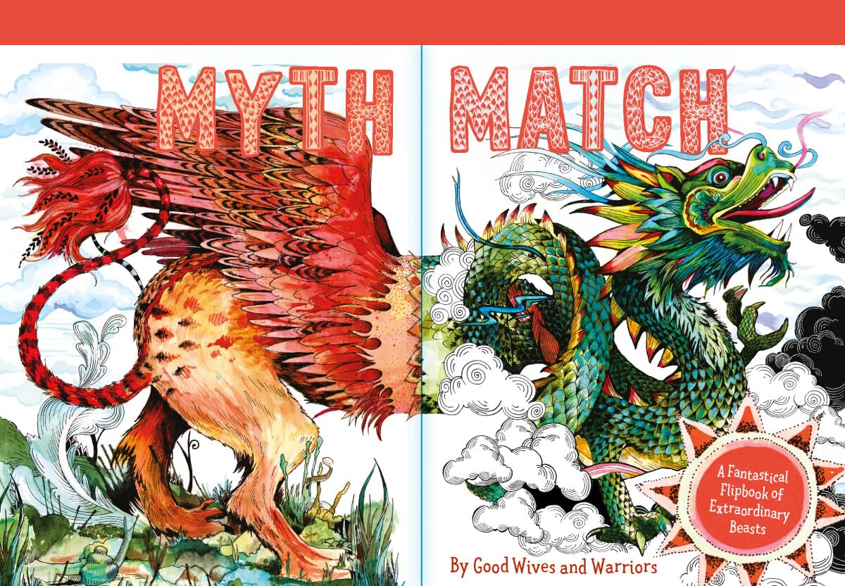 Myth Match: A Fantastical Flipbook of Extraordinary Beasts: 1 Film, Art & Culture