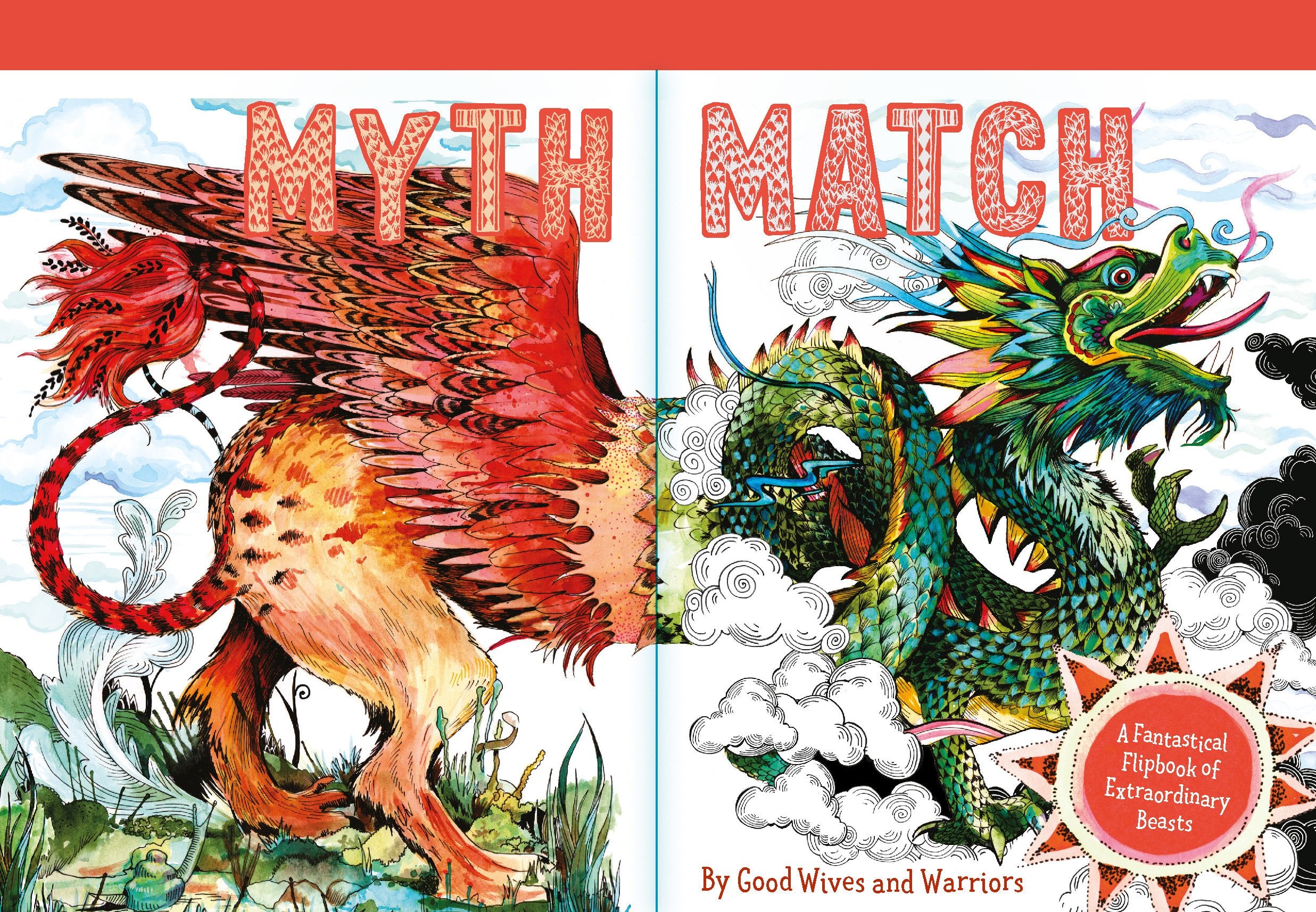 Myth Match: A Fantastical Flipbook of Extraordinary Beasts Tiptoi & Games