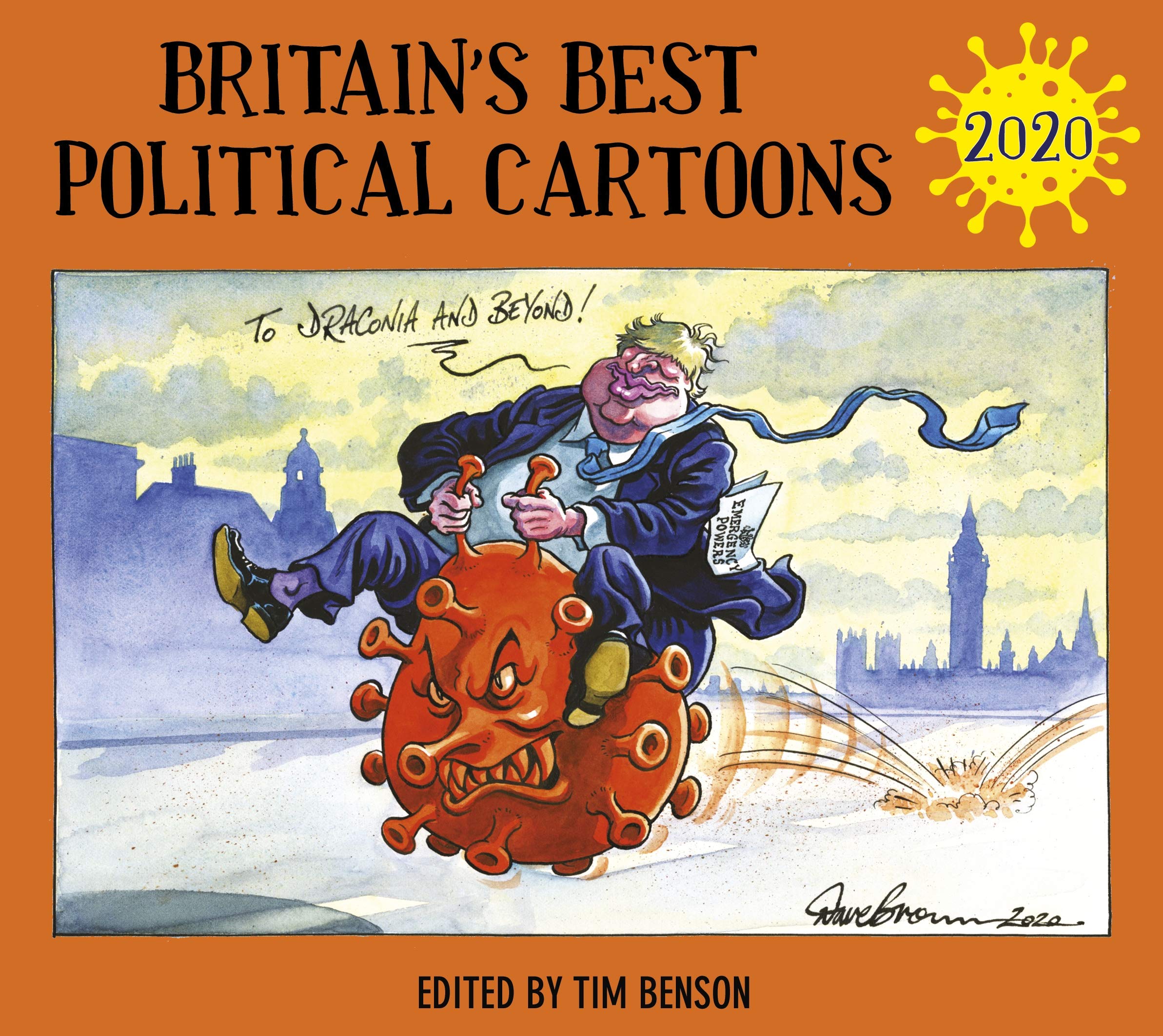 Britain's Best Political Cartoons 2020 book