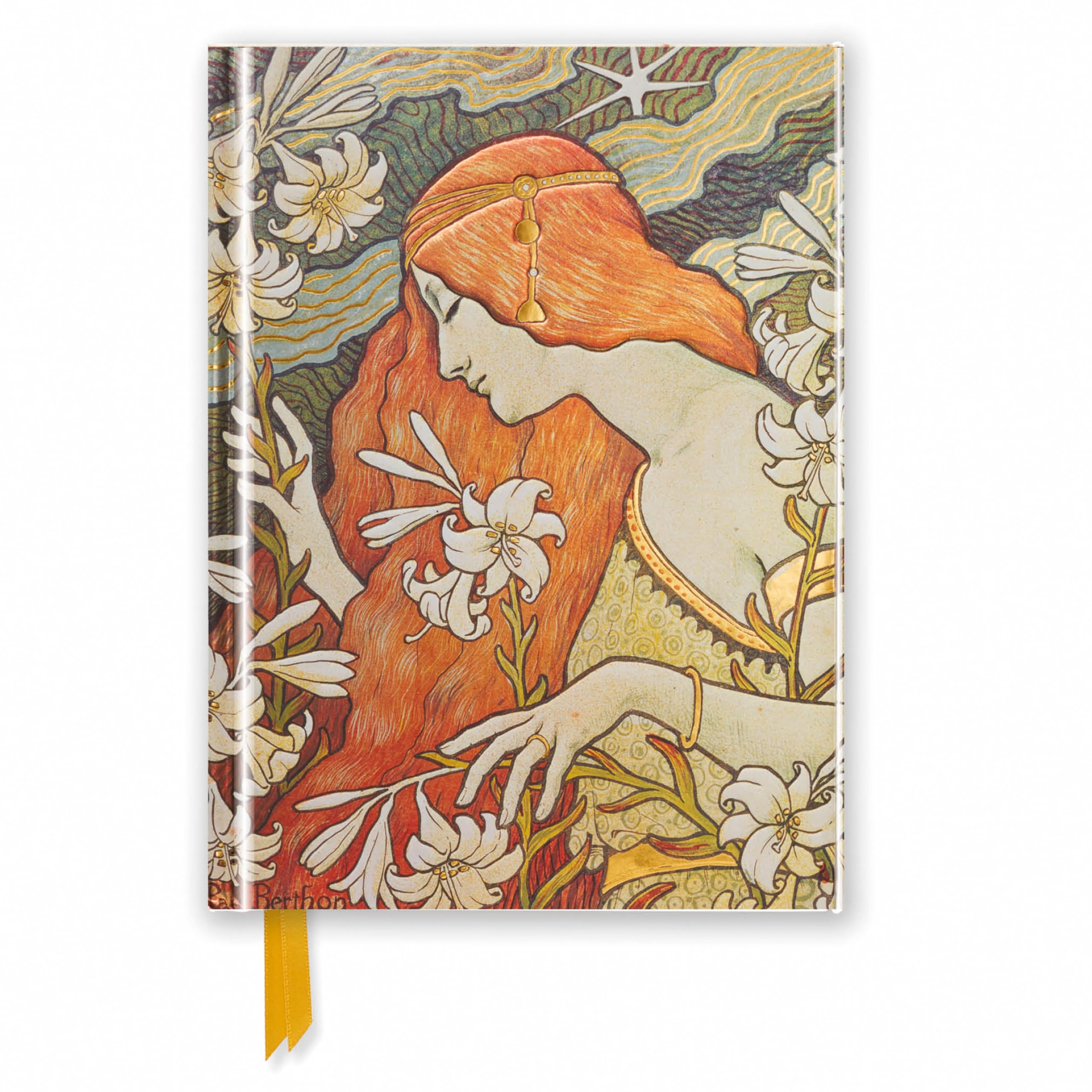 Paul Berthon: L'Ermitage (Foiled Pocket Journal) (Flame Tree Pocket Books): Unser hochwertiges, liniertes Blankbook mit festem, künstlerisch geprägtem ... Notizbuch DIN A 6 mit Magnetverschluss) Media & Communication