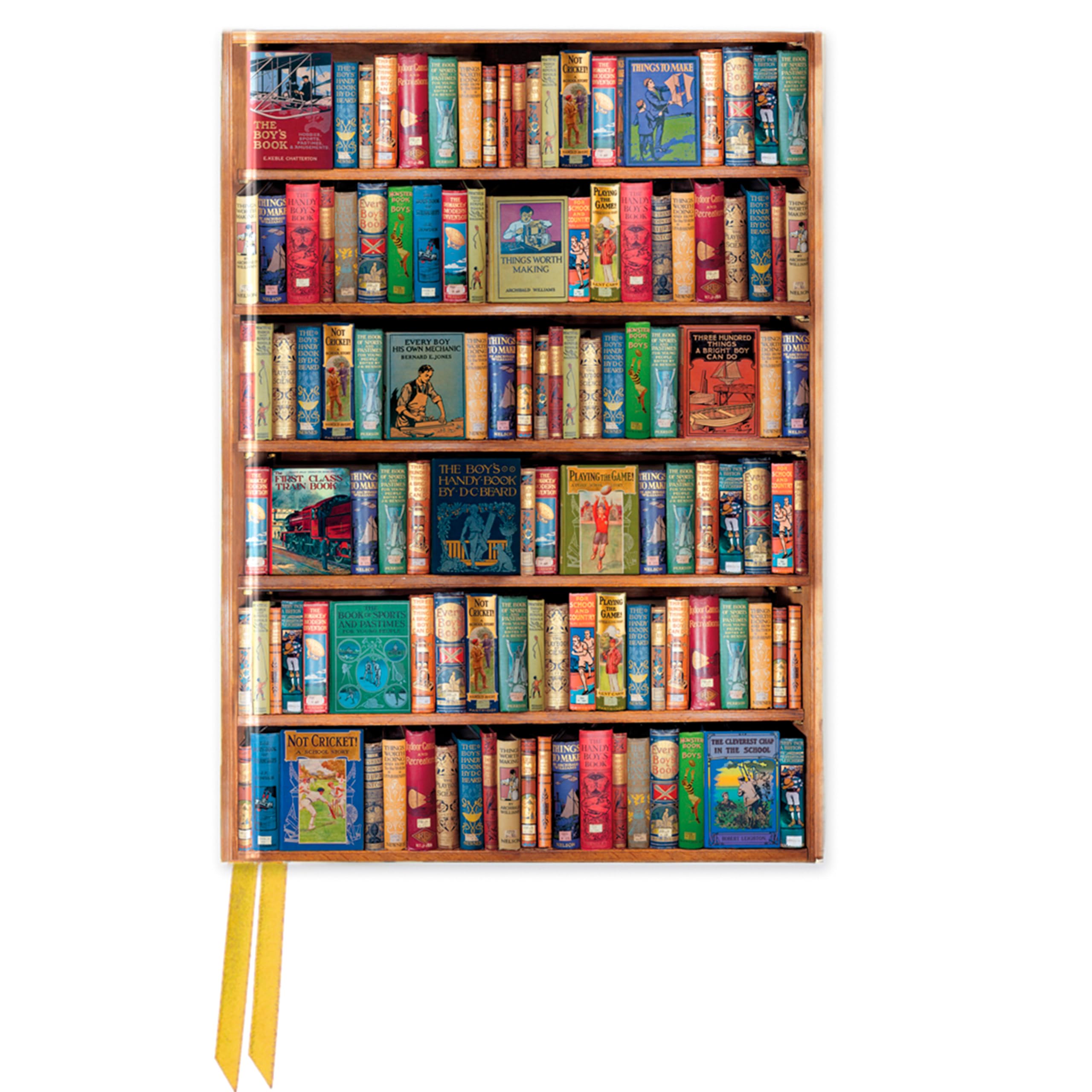 Bodleian Libraries: Hobbies & Pastimes Bookshelves (Foiled Pocket Journal) Media & Communication