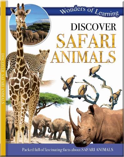 Discover Safari Animals (Wonders of Learning Padded Foil Book) Non-fiction