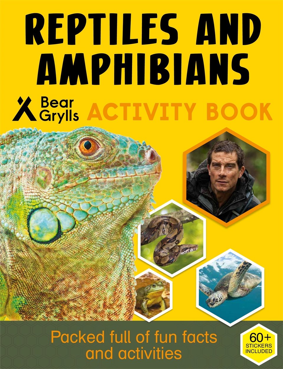 Bear Grylls Sticker Activity: Reptiles & Amphibians (Bear Grylls Activity) Leisure & Fun