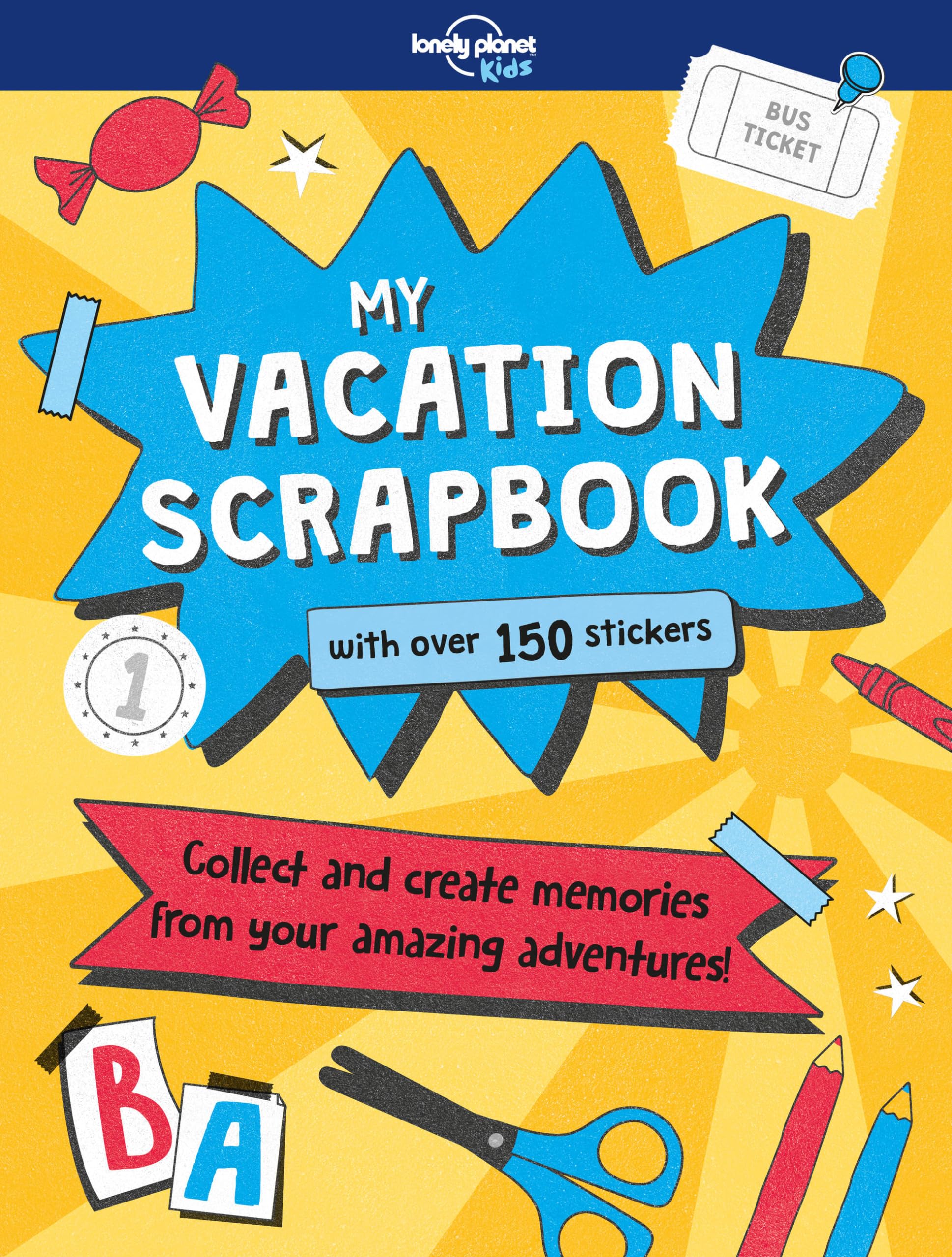 Lonely Planet Kids My Vacation Scrapbook Living & Furnishing