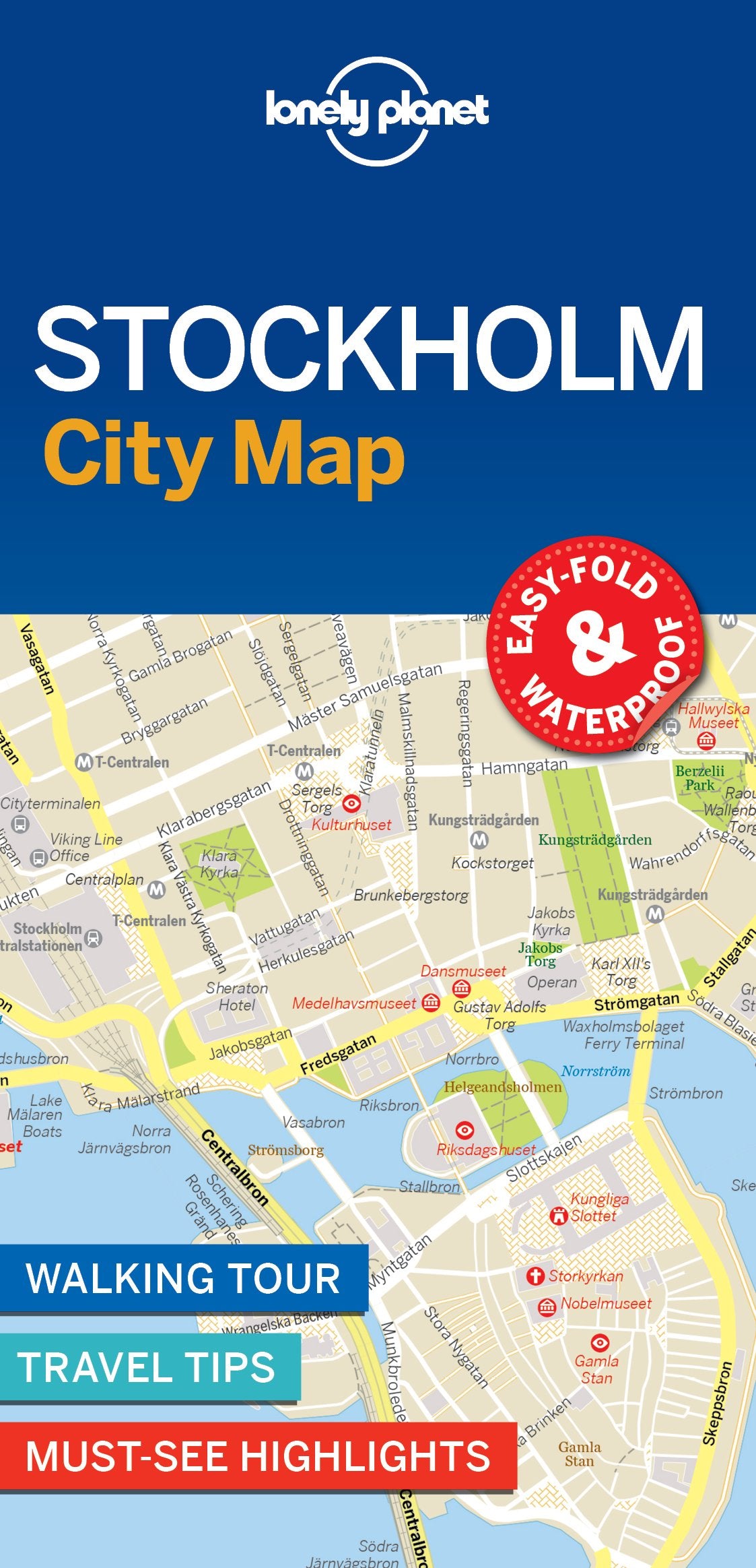 Stockholm City Map - 1ed - Anglais book