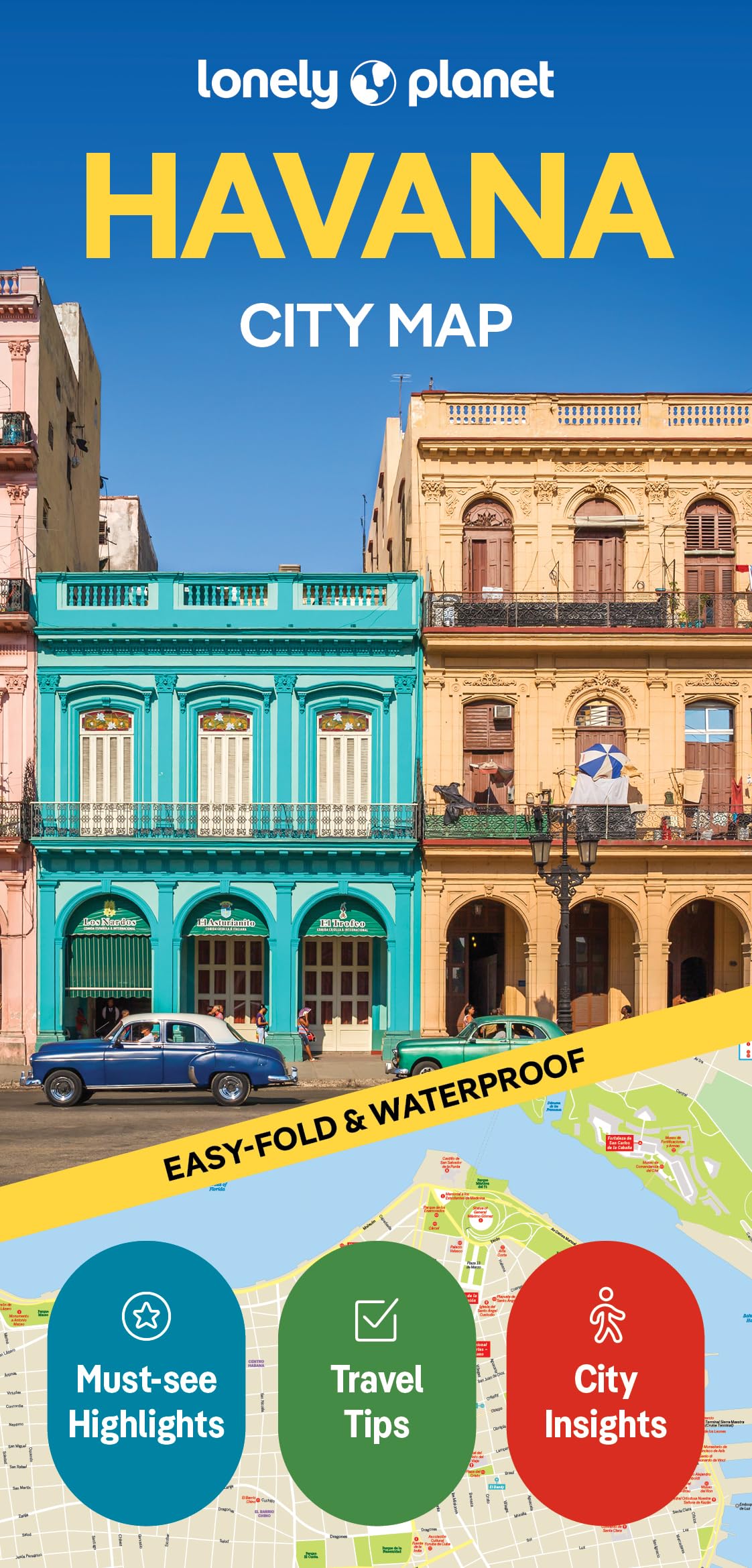 Lonely Planet Havana City Map Leisure, Home & Garden