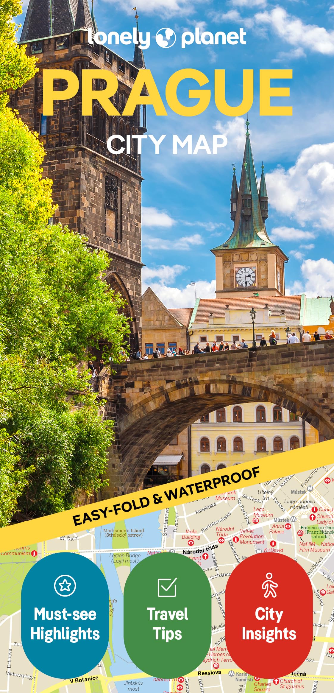 Product Image: Lonely Planet Prague City Map