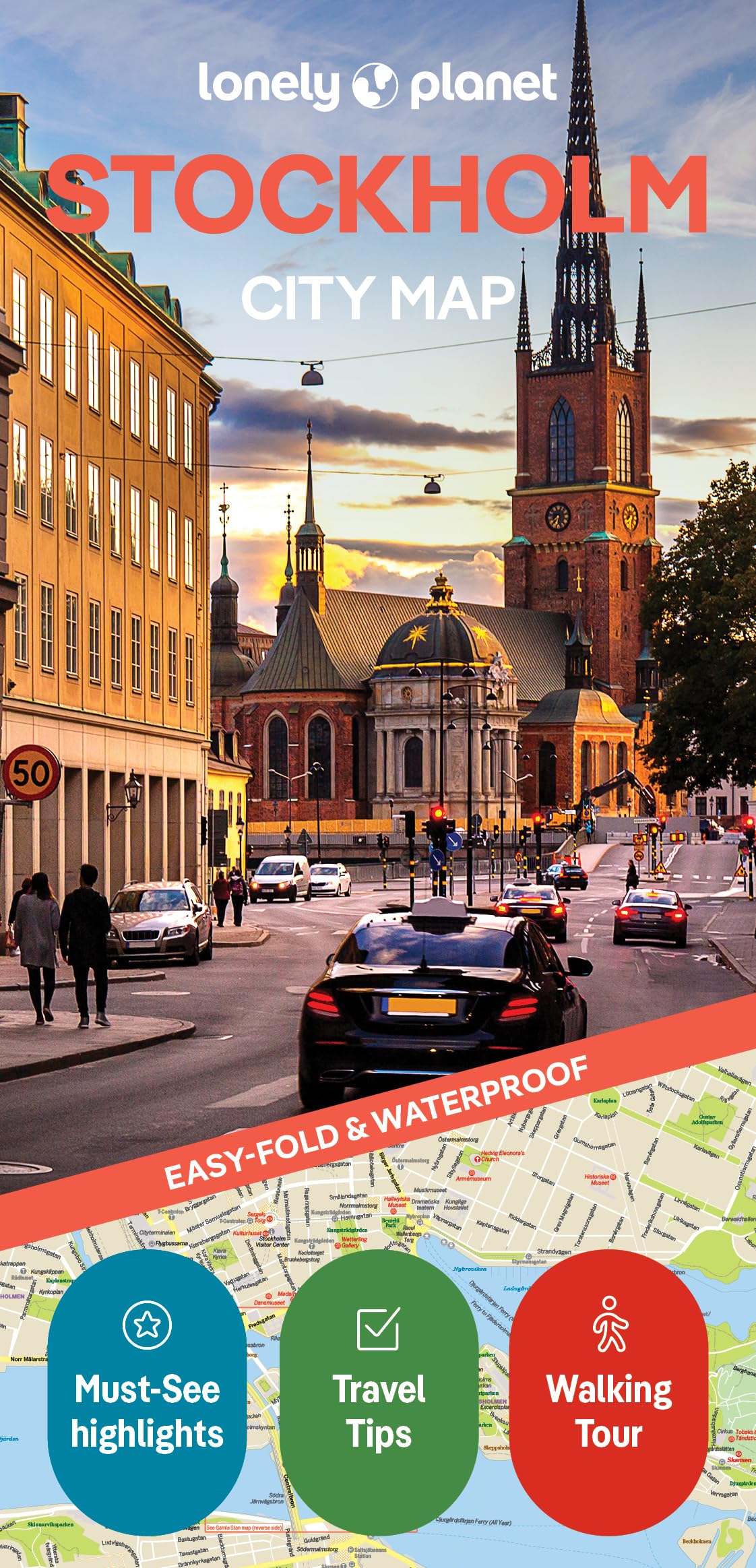 Lonely Planet Stockholm City Map Leisure, Home & Garden