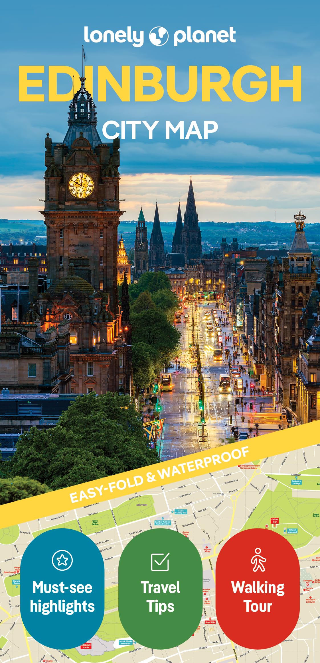 Product Image: Lonely Planet Edinburgh City Map