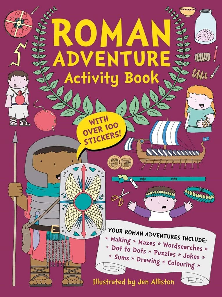 Roman Adventure Activity Book Novels & Short Stories for children