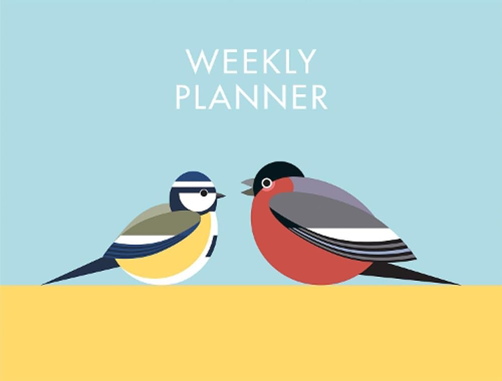 I Like Birds: Garden Birds Weekly Planner Mathematics
