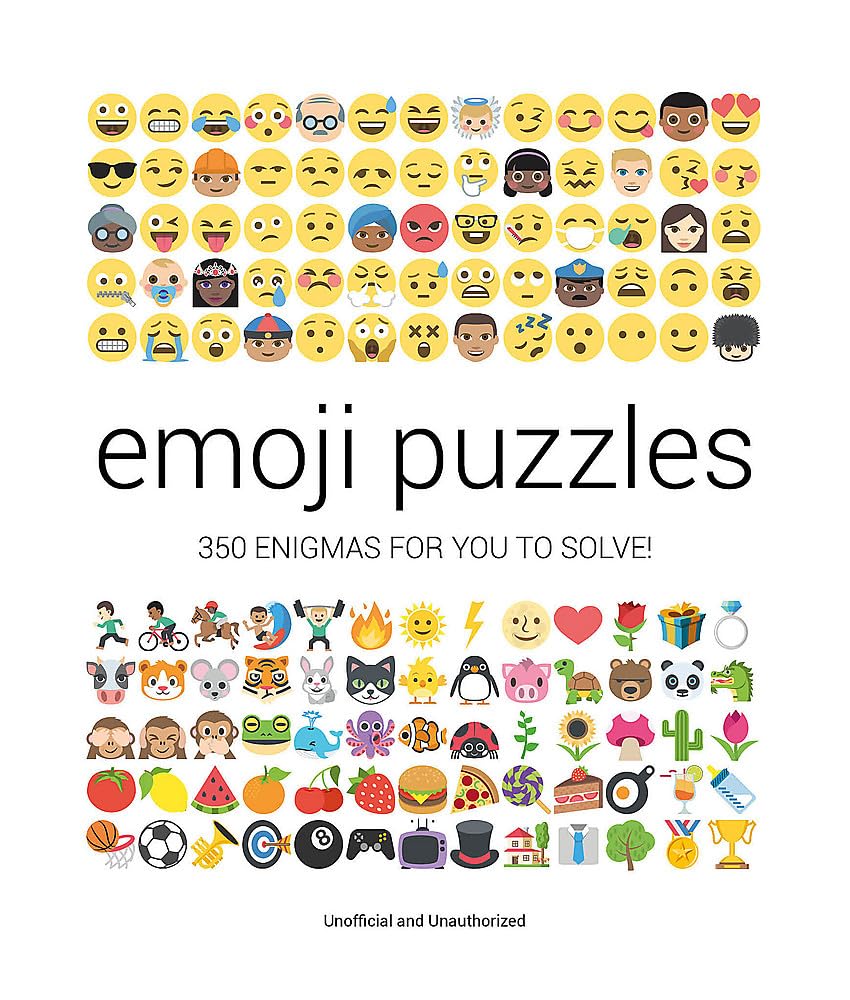 Emoji Puzzles: 350 Enigmas for You to Solve book