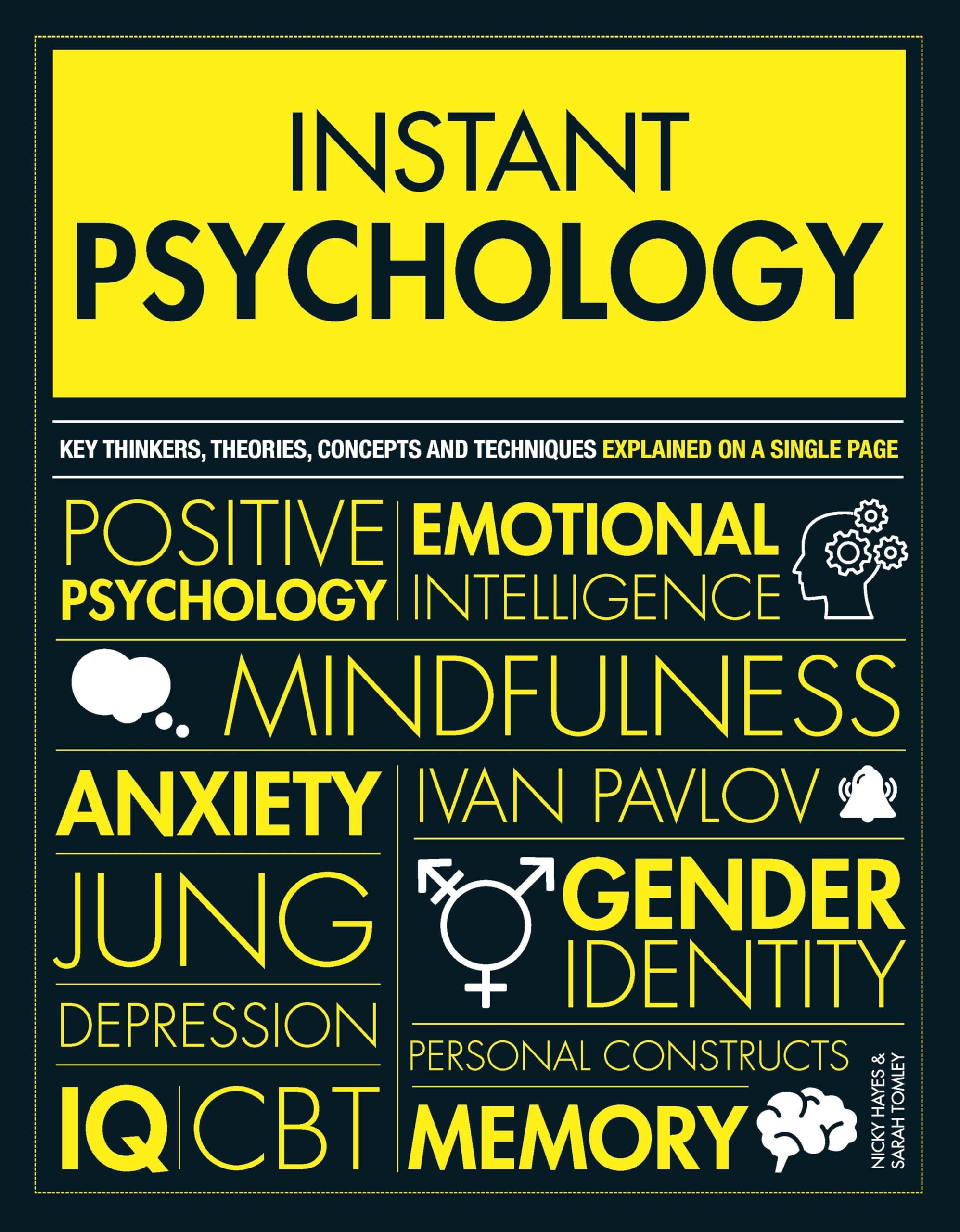 Instant Psychology: Key Thinkers, Theories, Concepts and Techniques Explained on a Single Page book