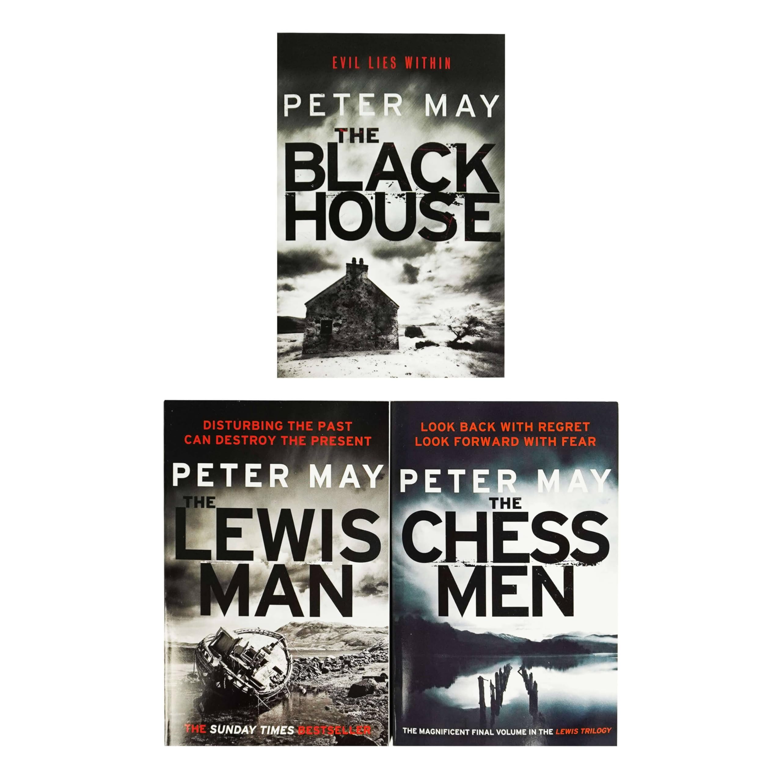 Peter May Lewis Trilogy Collection 3 Books Box Set (The Lewis Man, The Backhouse, The Chessmen) book