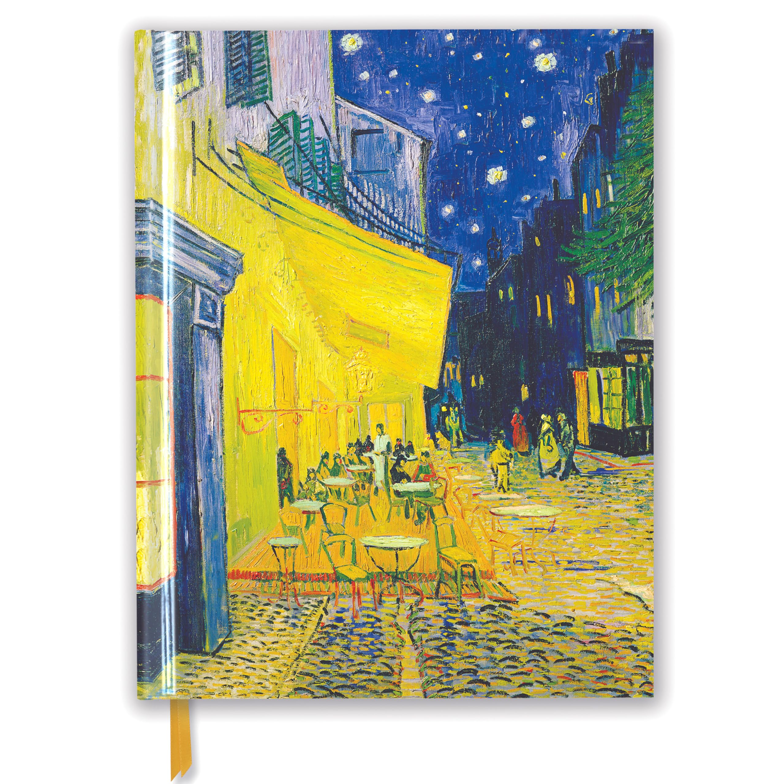 van Gogh. Café Terrace (Blank Sketc.h Book) (Luxury Sketc.h Books): Unser hochwertiges Blankbook mit festem, künstlerisch geprägtem Einband im Format 28 cm x 21,6 cm (Premium Skizzenbuch) Arts & Music