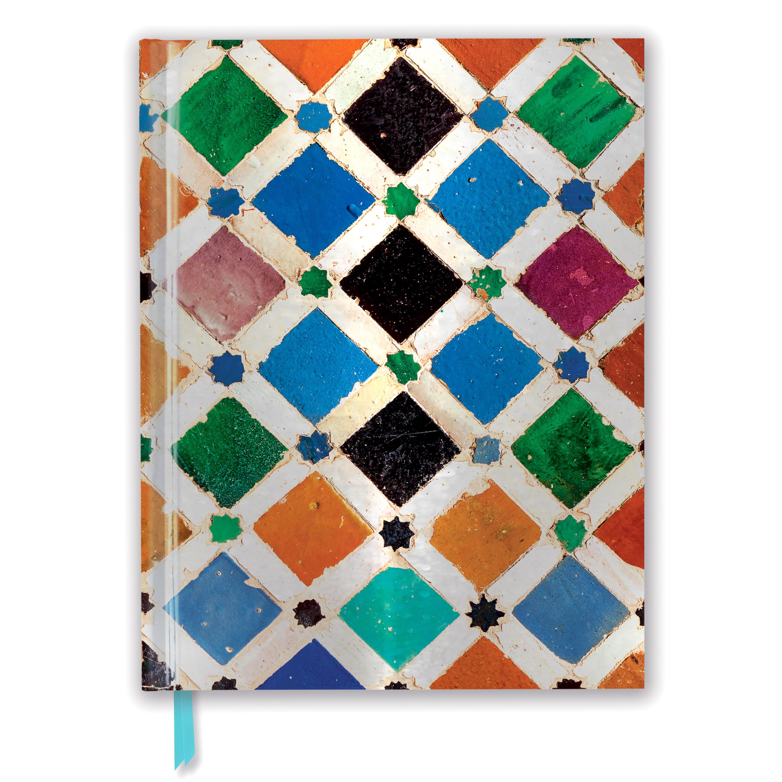 Alhambra Tile (Blank Sketch Book) (Luxury Sketch Books): Unser hochwertiges Blankbook mit festem, künstlerisch geprägtem Einband im Format 28 cm x 21,6 cm (Premium Skizzenbuch) Arts & Music