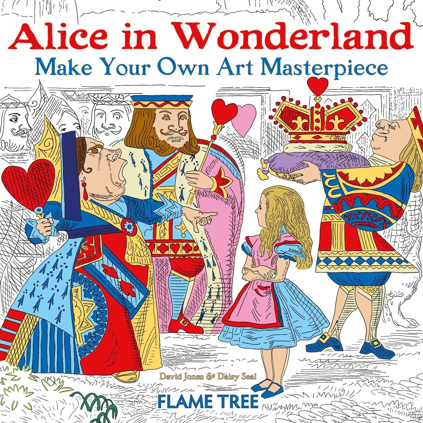 Alice in Wonderland: Make Your Own Art Masterpiece (Colouring Books) Hobbies & Crafts