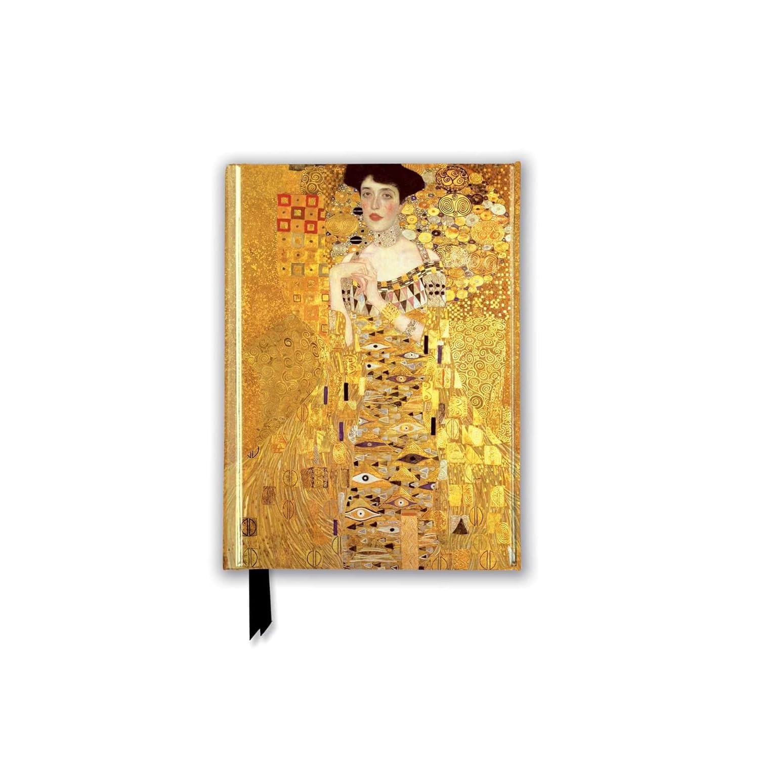 Gustav Klimt: Adele Bloch Bauer I (Foiled Pocket Journal): Unser hochwertiges, liniertes Blankbook mit festem, künstlerisch geprägtem Einband und ... Notizbuch DIN A 6 mit Magnetverschluss) Media & Communication