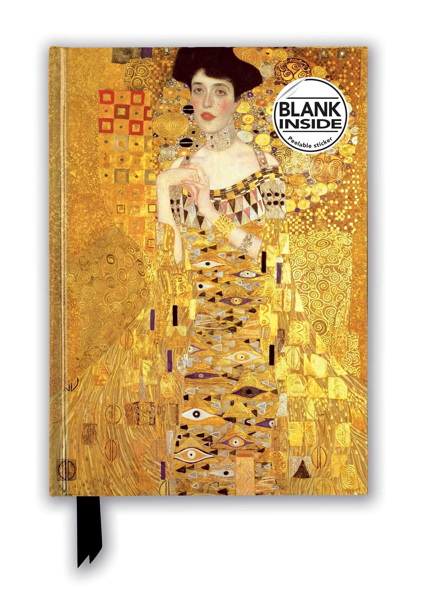 Gustav Klimt - Adele Bloch Bauer I Foiled Journal (Flame Tree Blank Notebooks): Unser hochwertiges Blankbook mit festem, künstlerisch geprägtem Einband (Premium Notizbuch DIN A 5 mit Magnetverschluss) Media & Communication