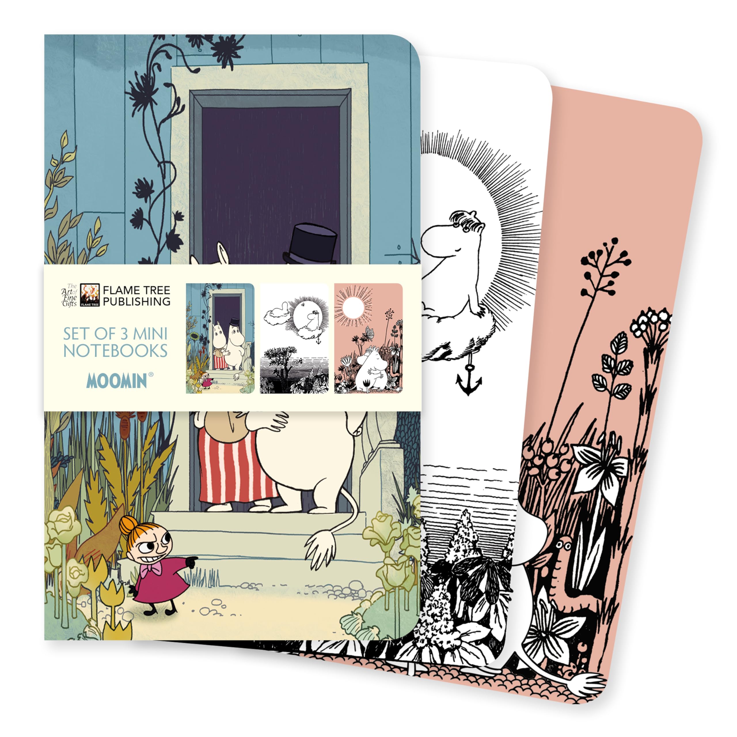 Moomin Mini Notebook Collection (Mini Notebook Collections): Unser beliebten Mini-Notizbücher im 3er-Pack mit flexiblen, künstlerisch gestalteten ... des Künstlers (Mini-Notizbücher (3er-Pack)) Media & Communication