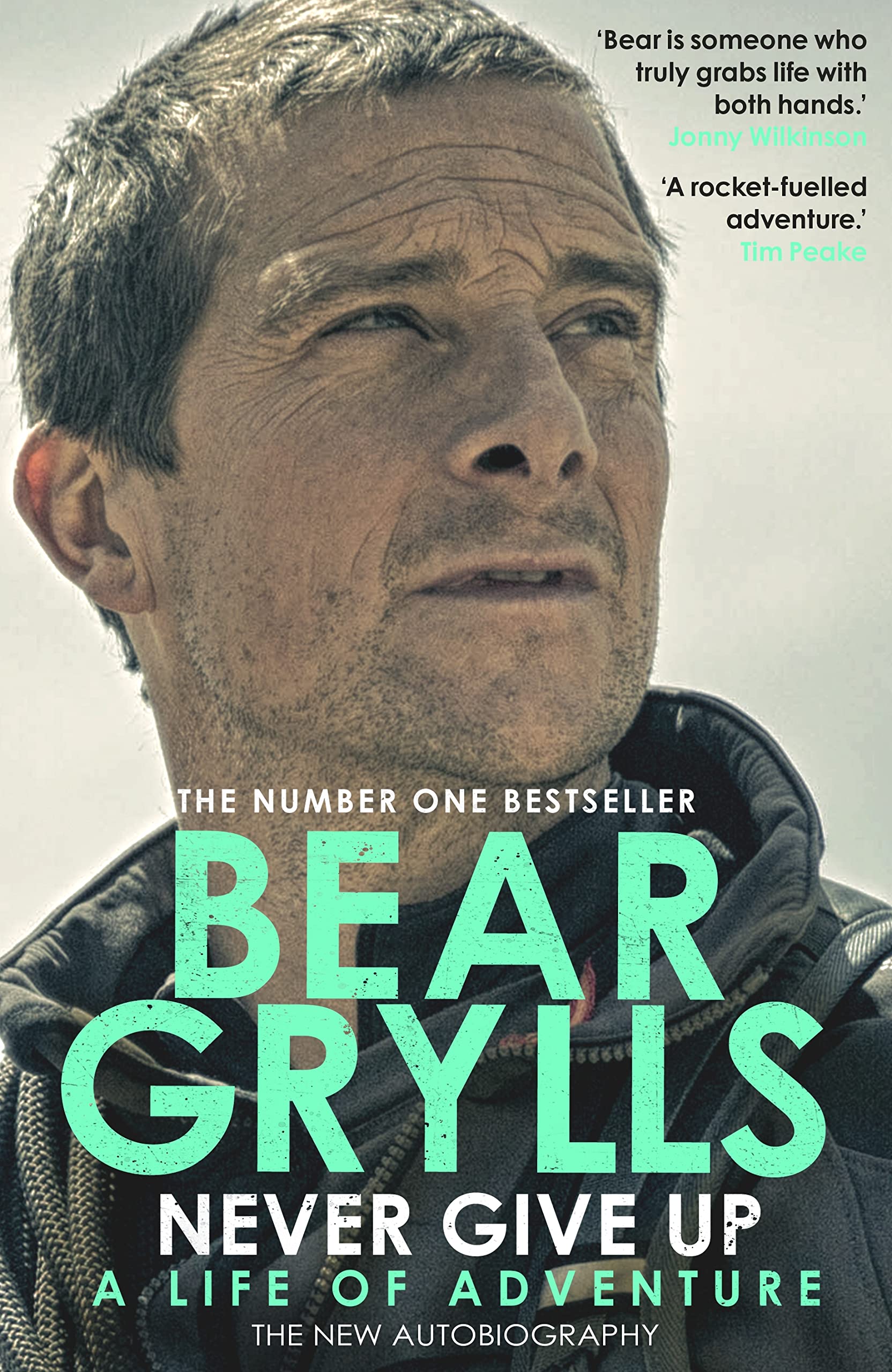 Never Give Up: A Life of Adventure, The Autobiography Art & Literature