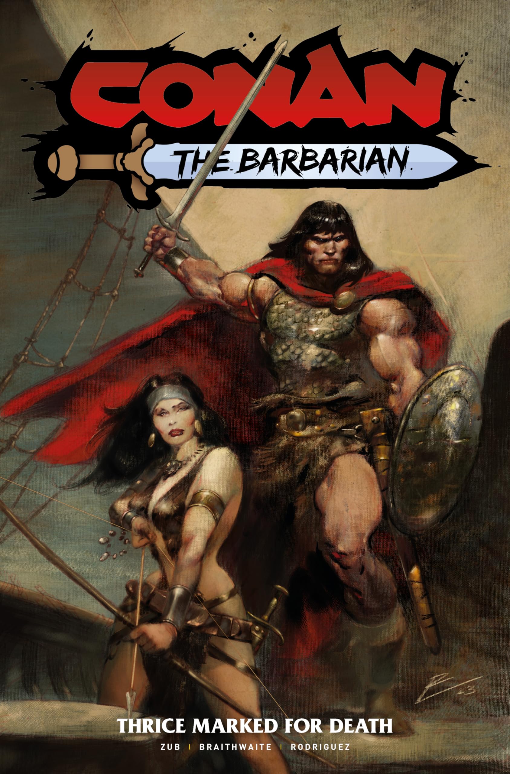 Conan the Barbarian 2: Thrice Marked for Death Action & Adventure