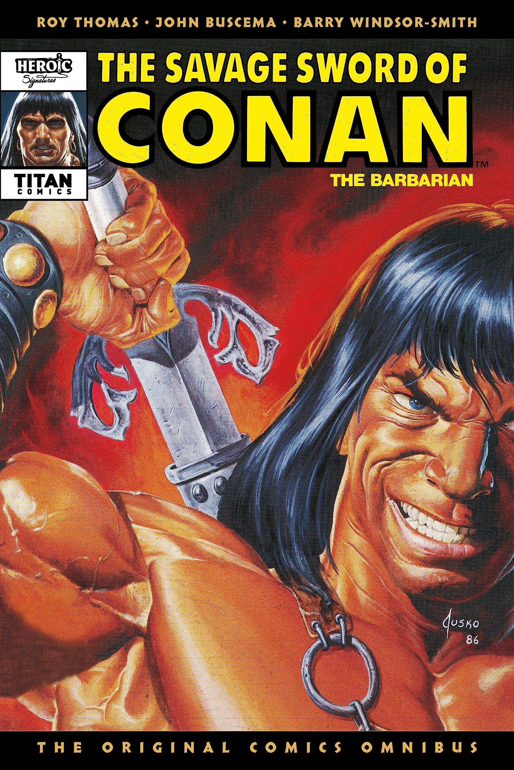 The Savage Sword of Conan 9: The Original Comics Omnibus Horror & Mystery
