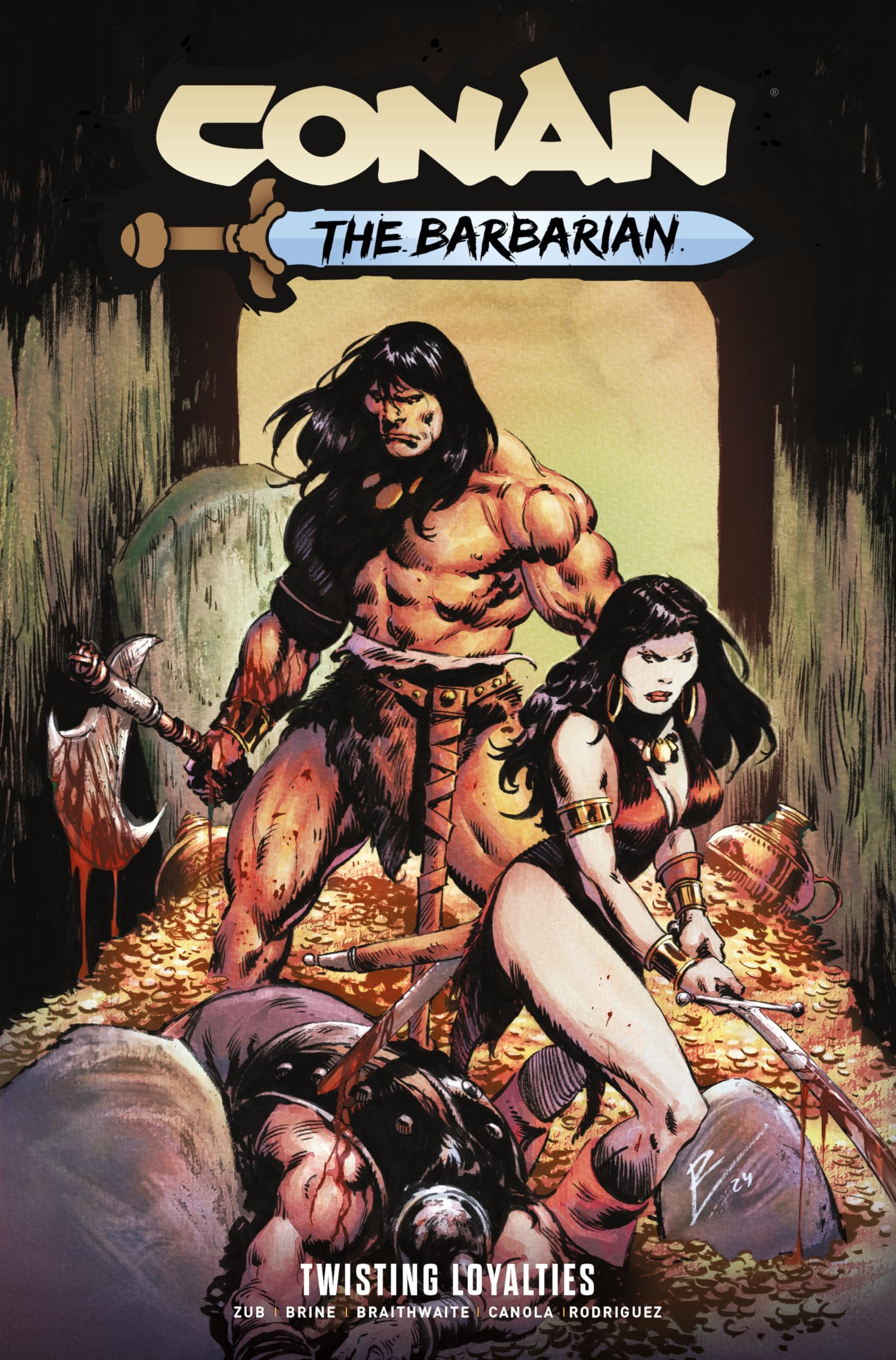 Conan the Barbarian Vol. 5 Twisting Loyalties Action & Adventure