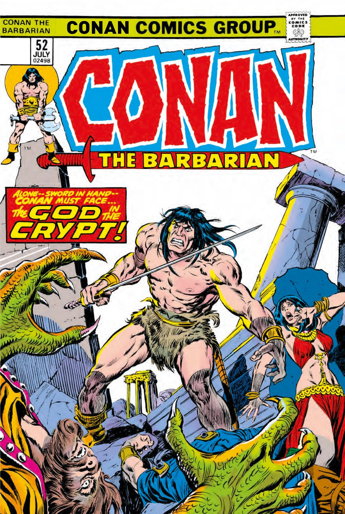 Conan the Barbarian the Original Comics Omnibus 3 (Conan the Barbarian Omnibus, 3, Band 3) Horror & Mystery