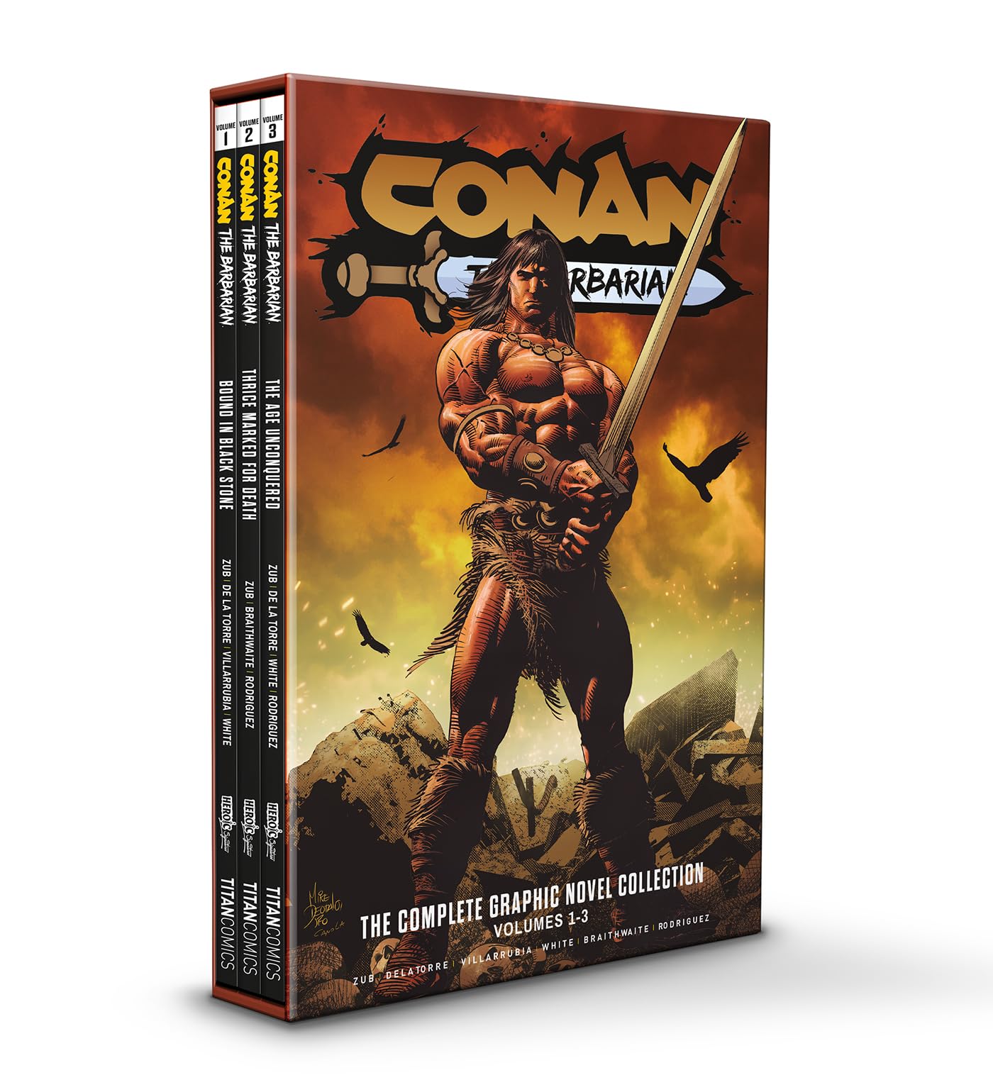 Conan the Barbarian Set (Conan the Barbarian, 1-3) Manga