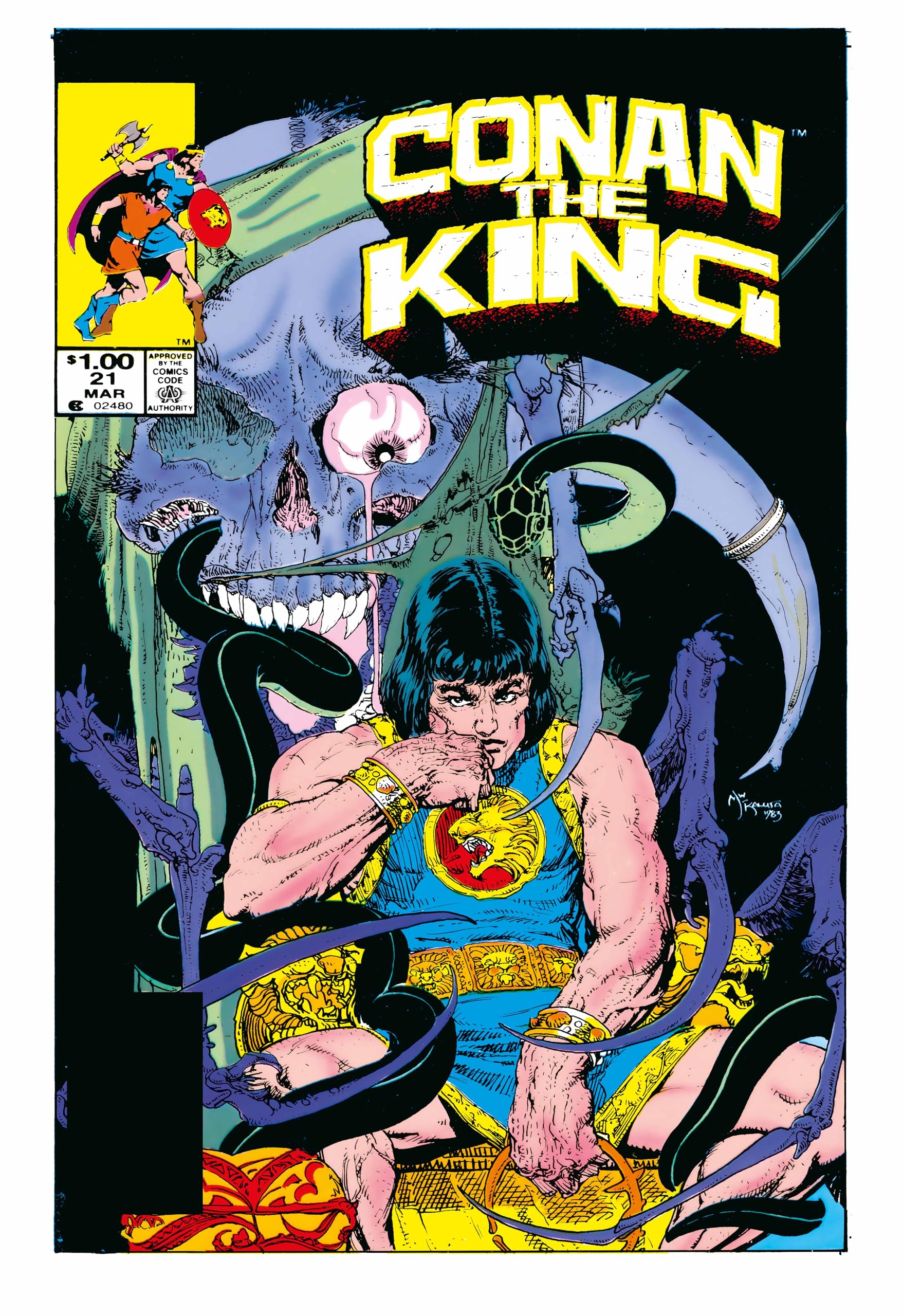 King Conan 2: The Original Comics Omnibus (Conan the Barbarian Omnibus, 2, Band 2) Horror & Mystery
