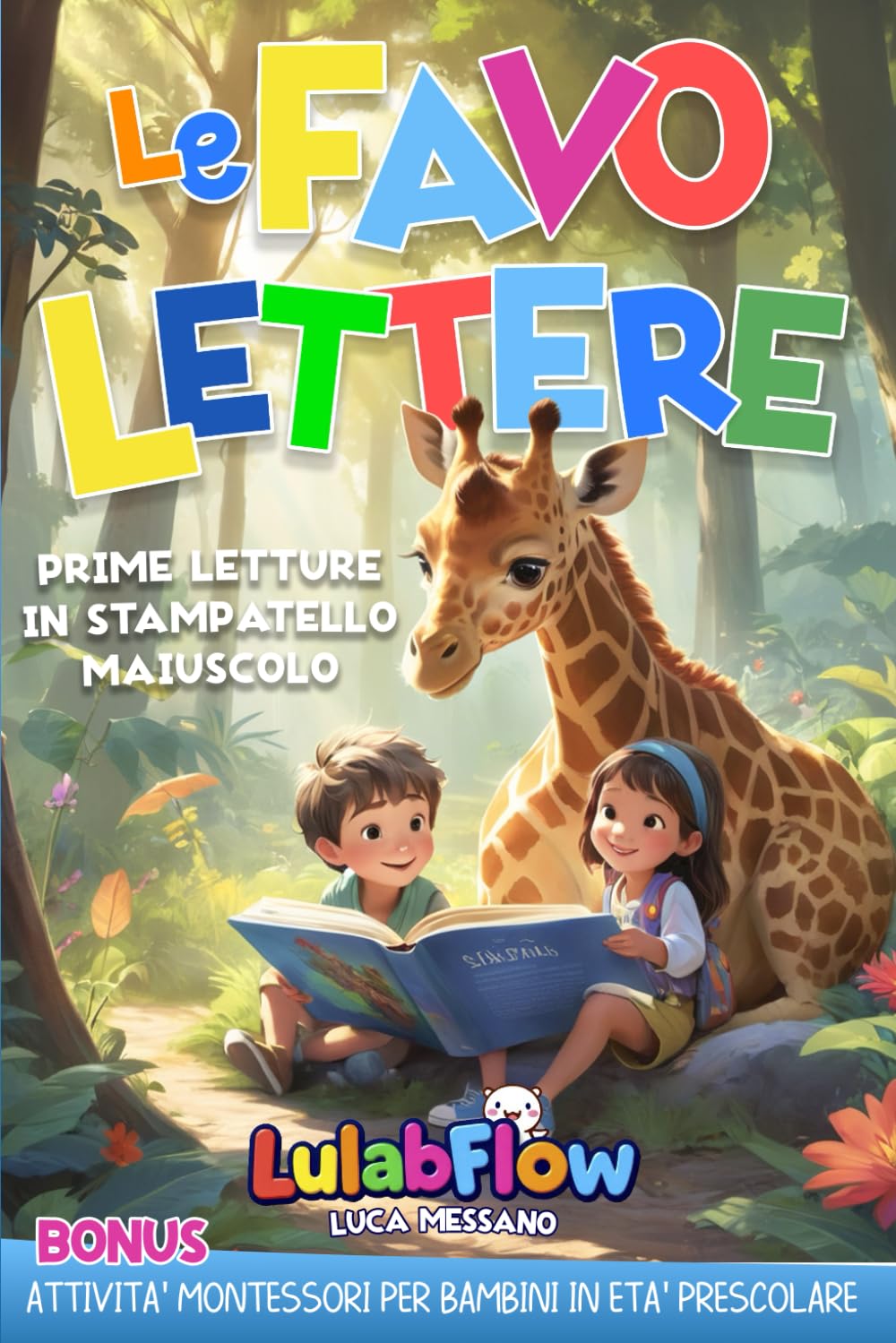 Le FAVOLETTERE: Storie Illustrate per le sue Prime Letture in Stampatello Maiuscolo book