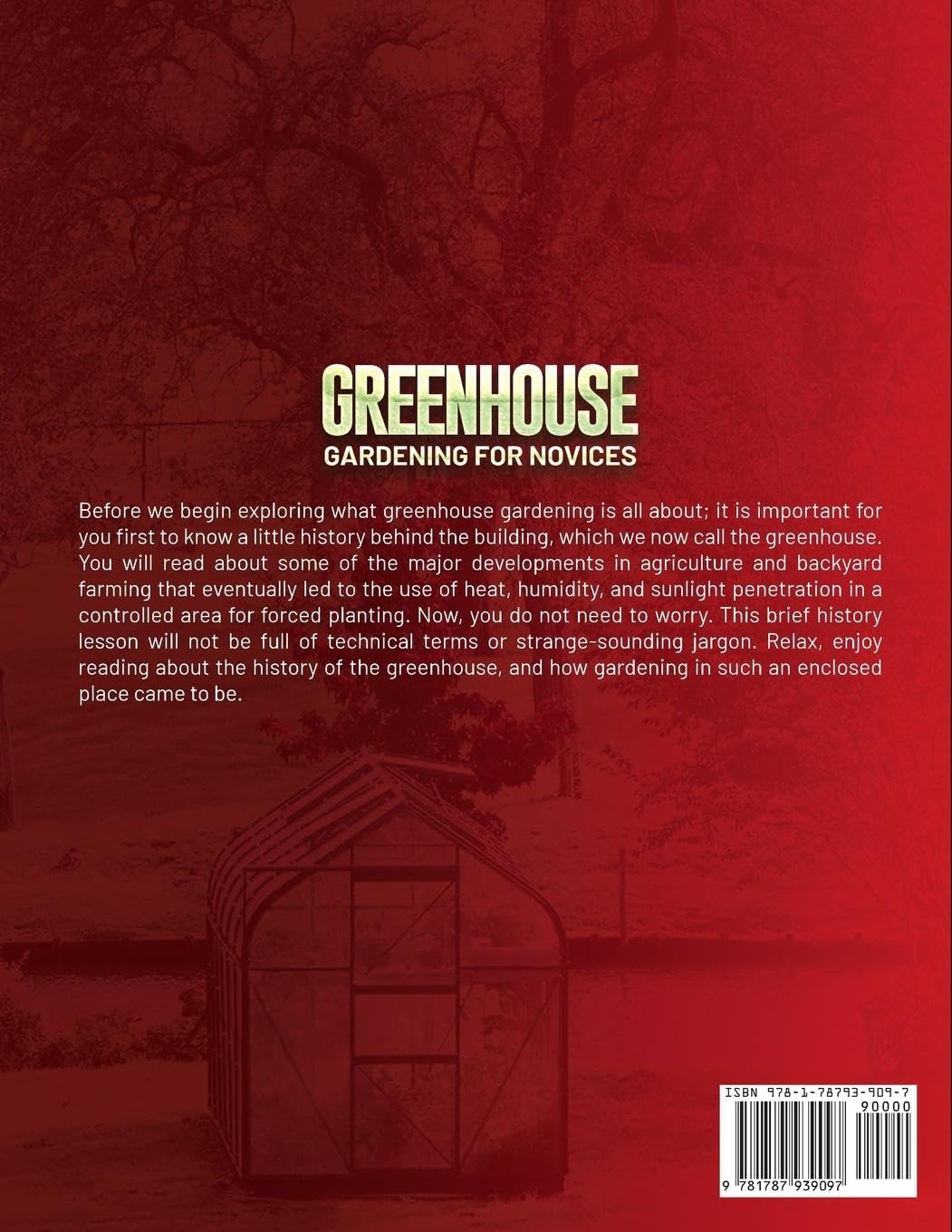 GREENHOUSE GARDENING FOR NOVICES Architecture