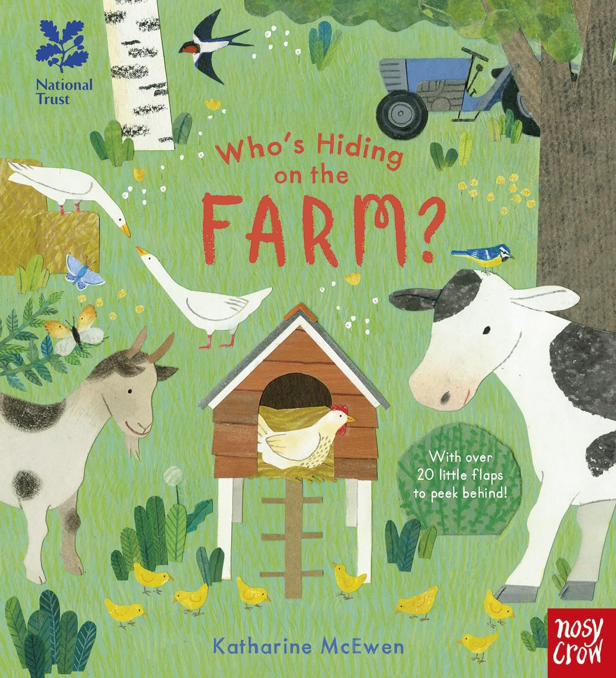 National Trust: Who's Hiding on the Farm? (Who's Hiding Here?) Non-fiction