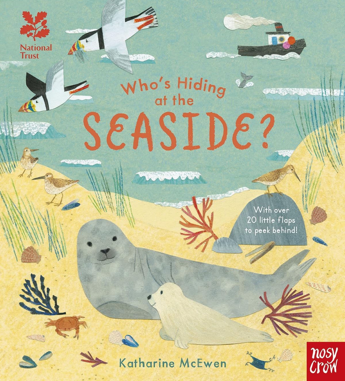 National Trust: Who's Hiding at the Seaside? (Who's Hiding Here?) Non-fiction