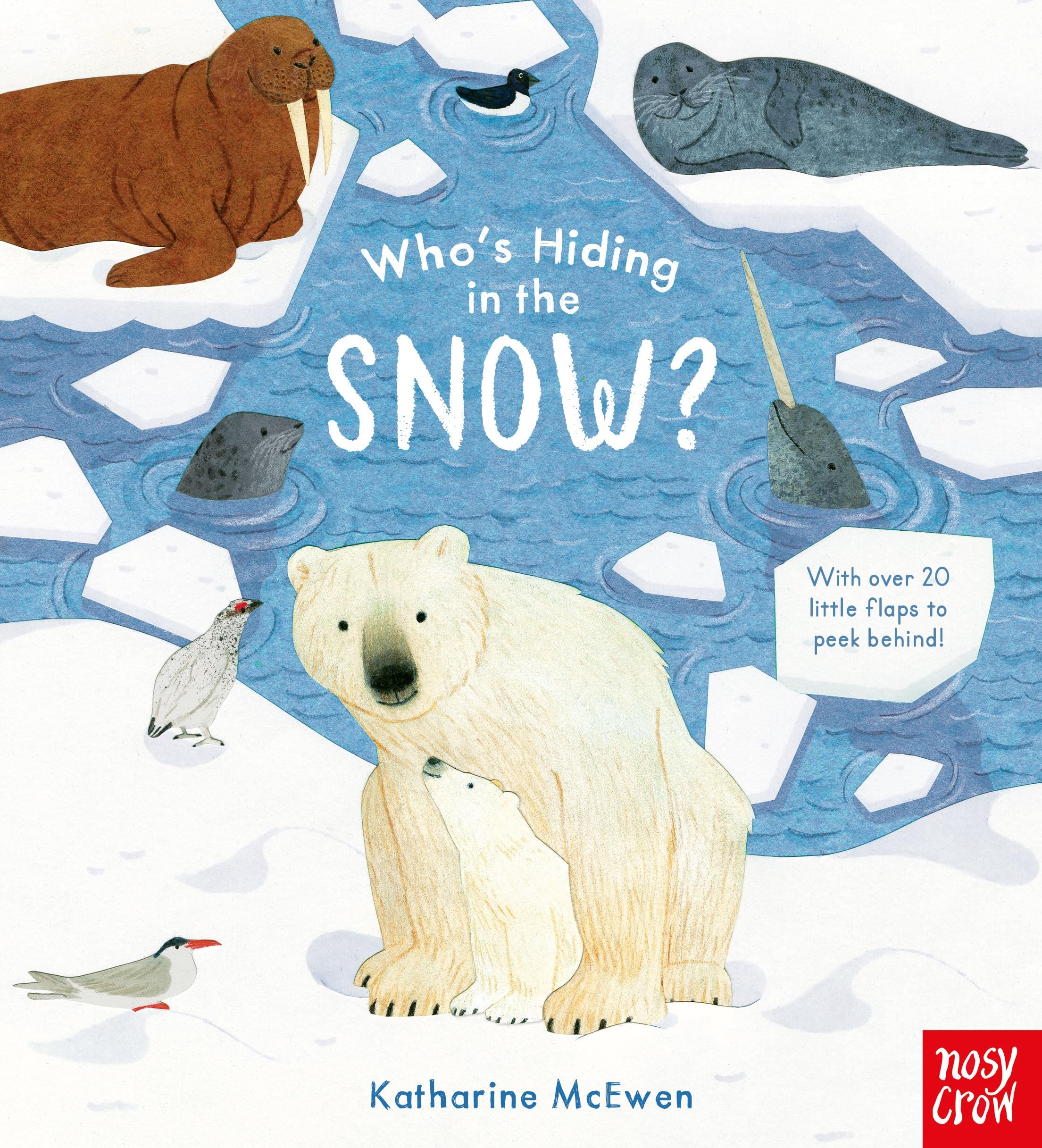 Who's Hiding in the Snow? (Who's Hiding Here?) Parents & Children
