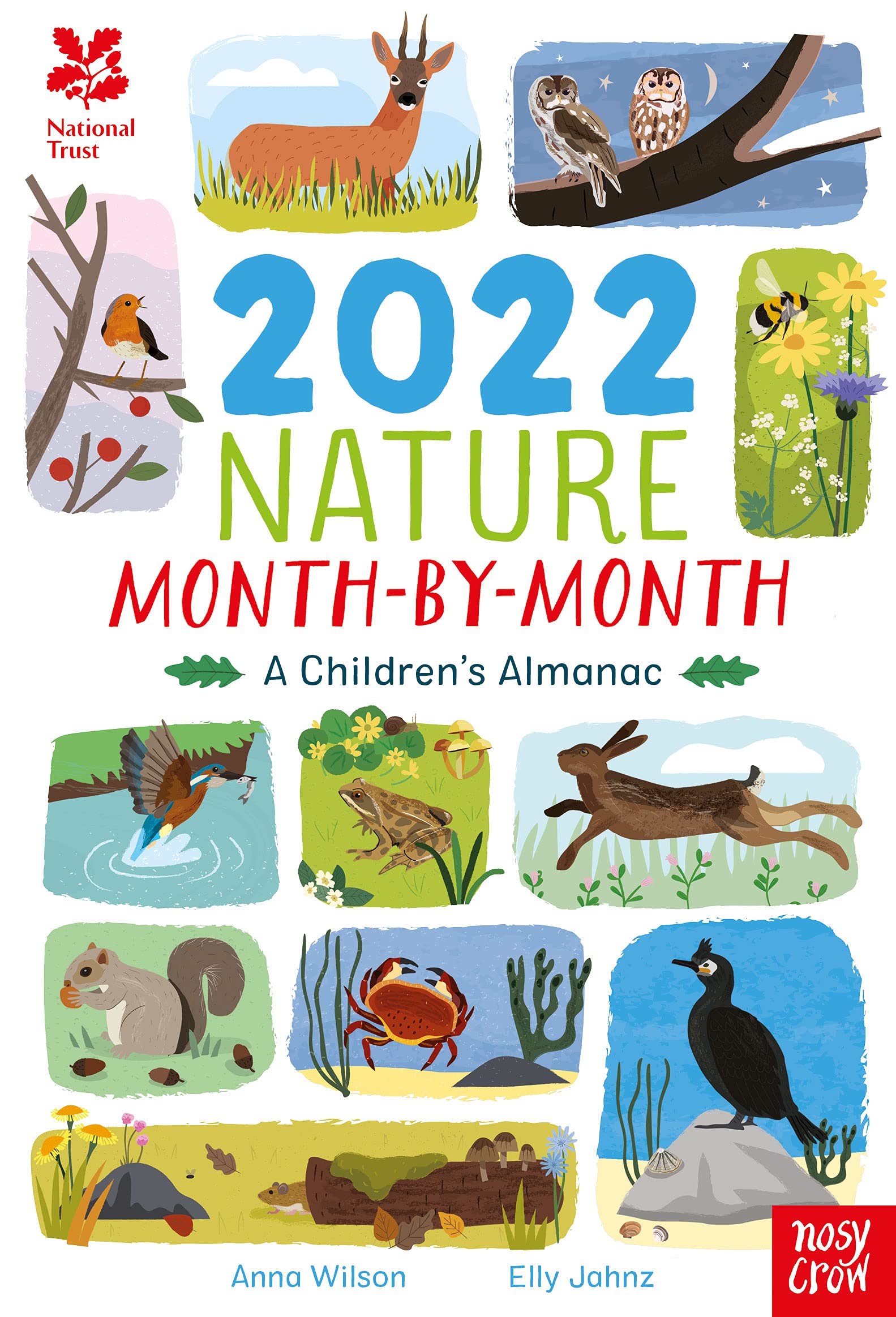 National Trust: 2022 Nature Month-By-Month: A Children's Almanac book
