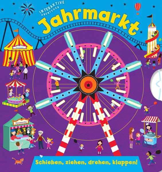Jahrmarkt: Schieben, ziehen, drehen, klappen! Children's books