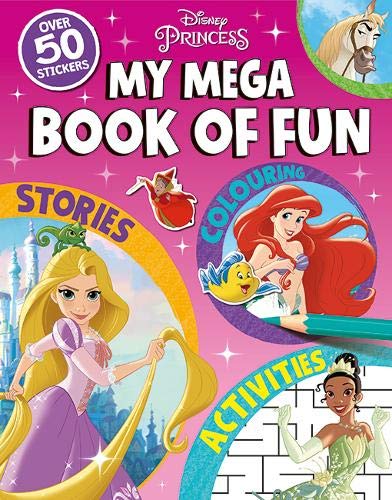 Disney Princess: My Mega Book of Fun (My Mega Book of Fun Disney) Tiptoi & Games