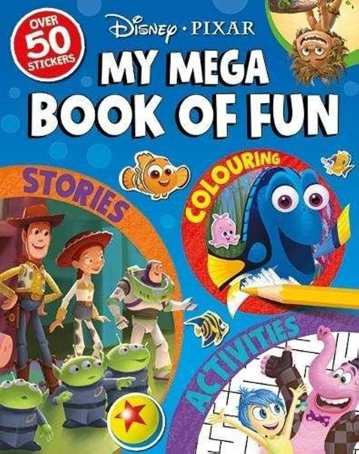 Disney Pixar: My Mega Book of Fun (My Mega Book of Fun Disney) Tiptoi & Games