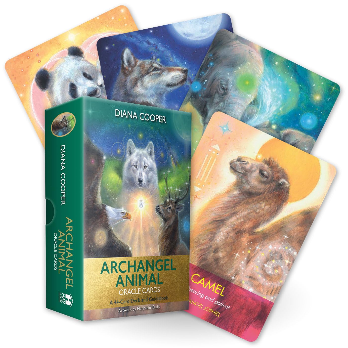 Archangel Animal Oracle Cards, Orakelkarten m. Buch: A 44-Card Deck and Guidebook Religion & Esotericism